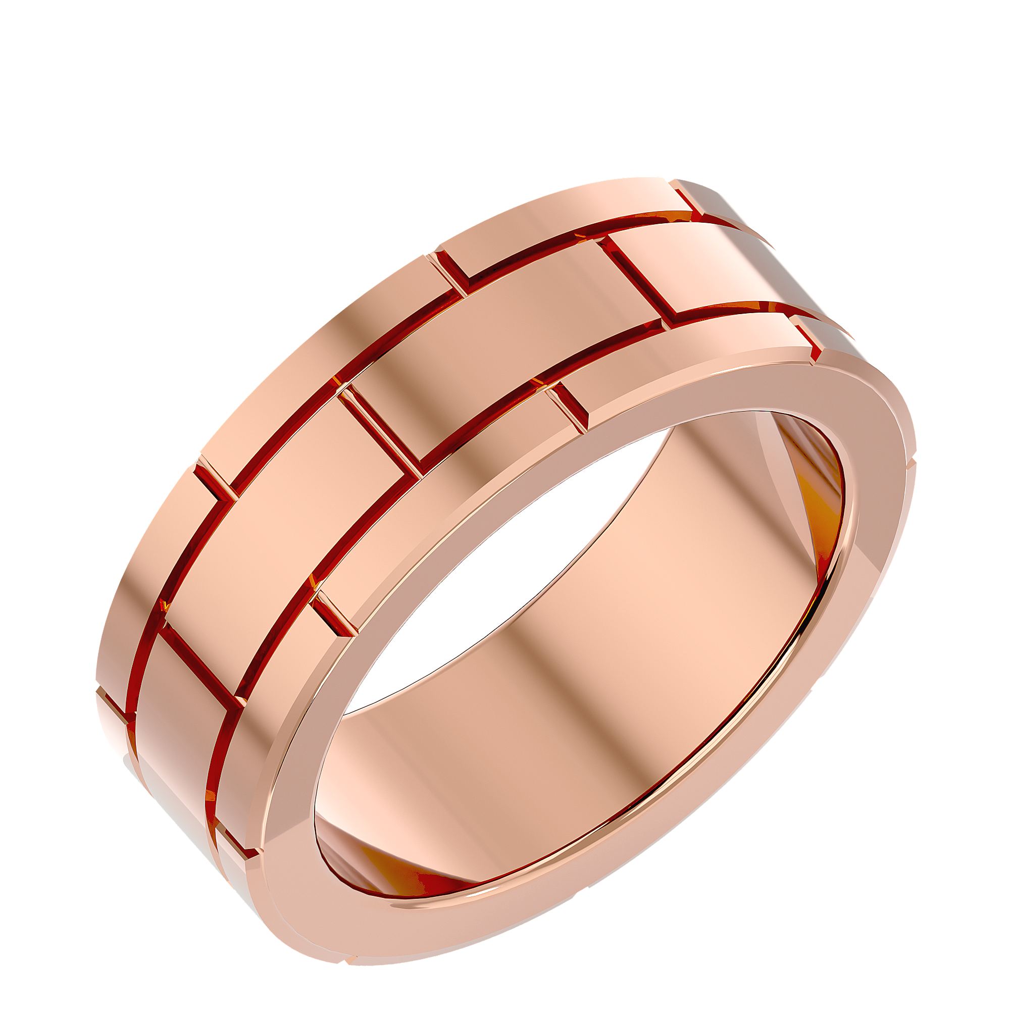 Nathaniel Diamond Mens Ring
