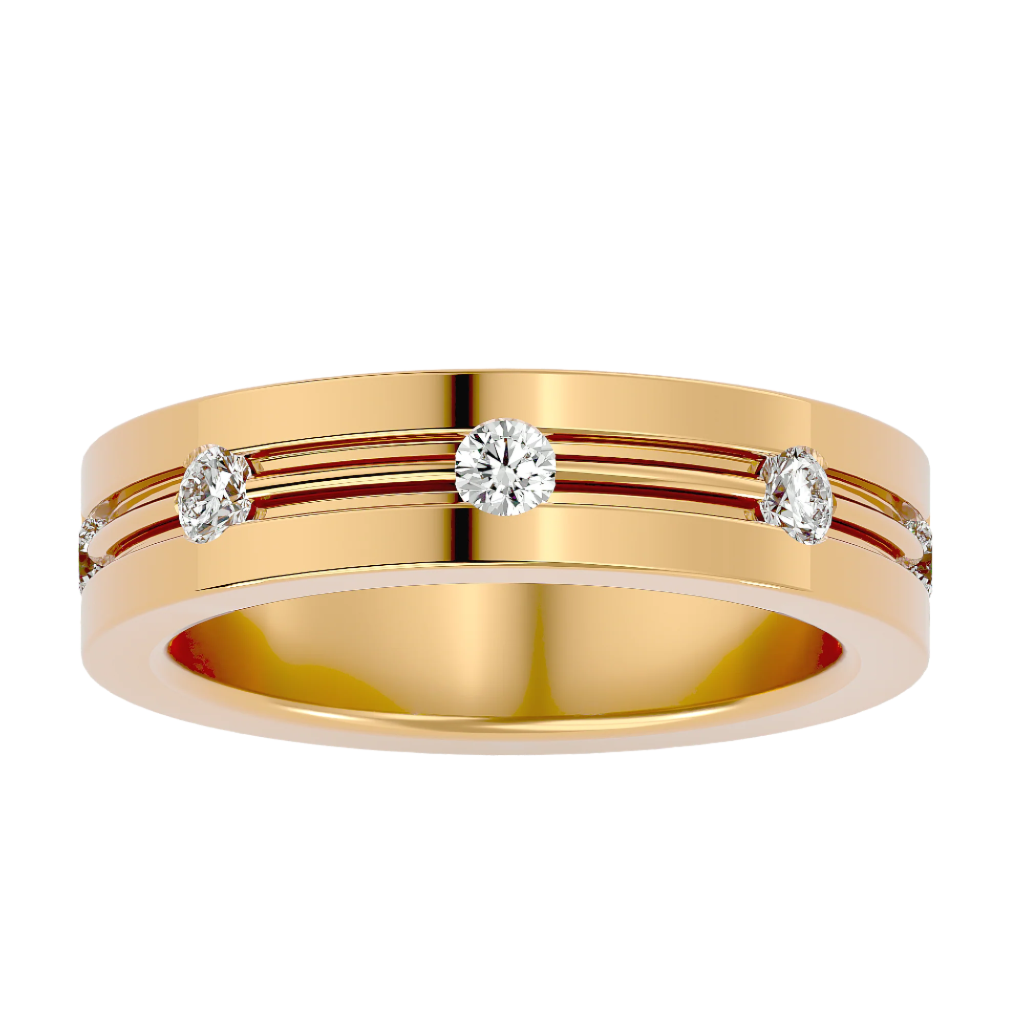 Quentin Mens Studded Ring
