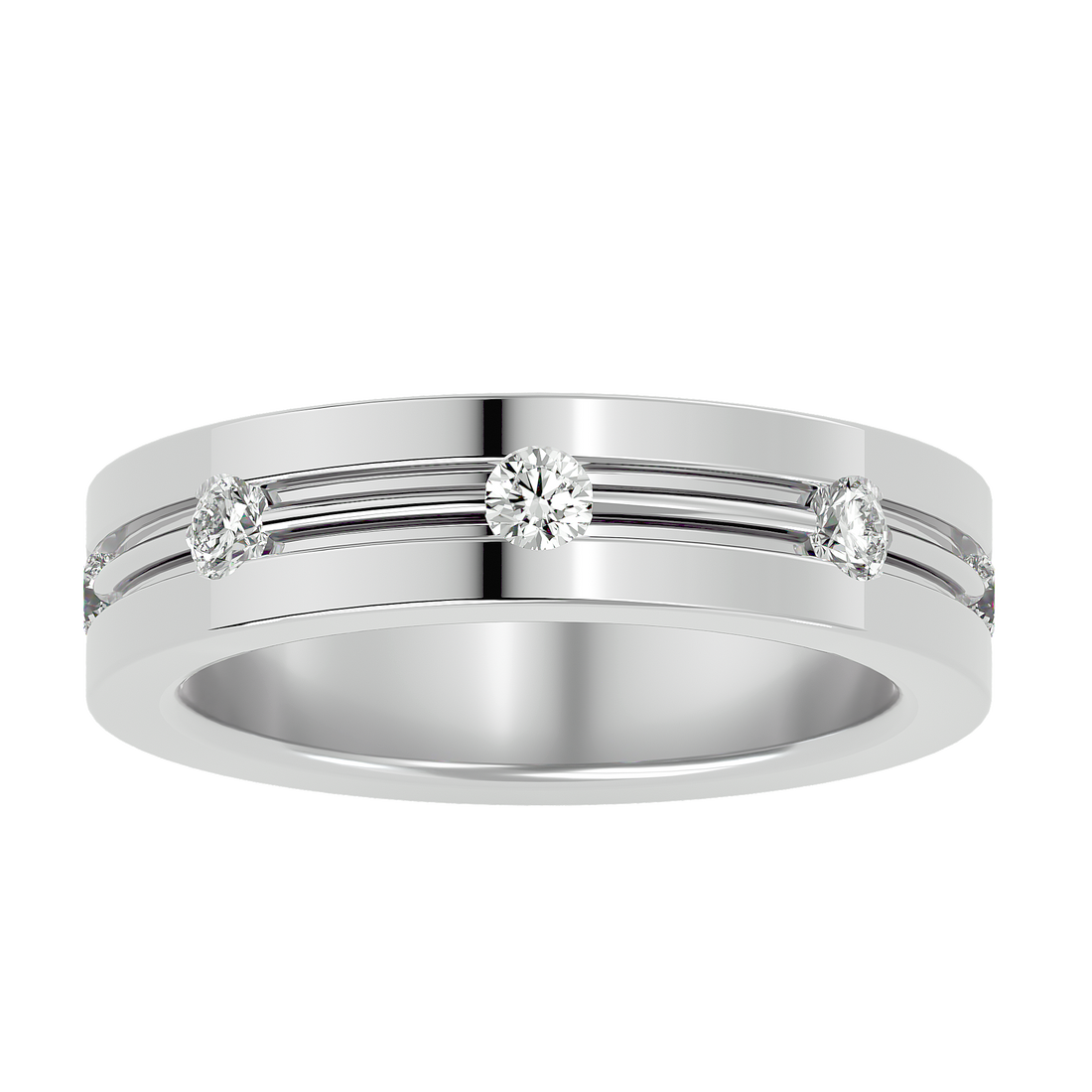 Quentin Mens Studded Ring