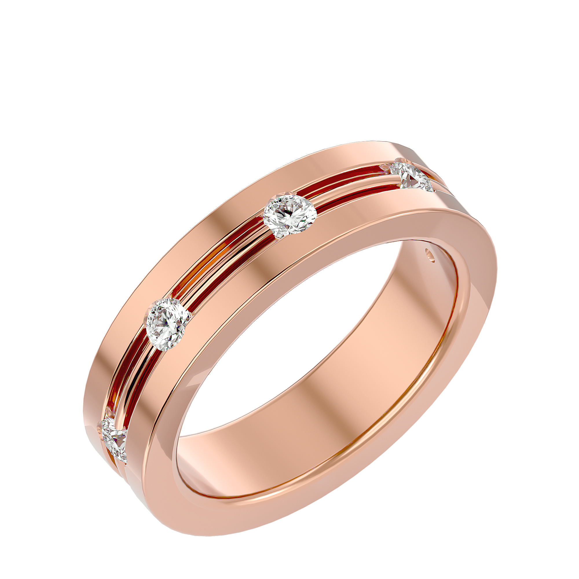 Quentin Mens Studded Ring