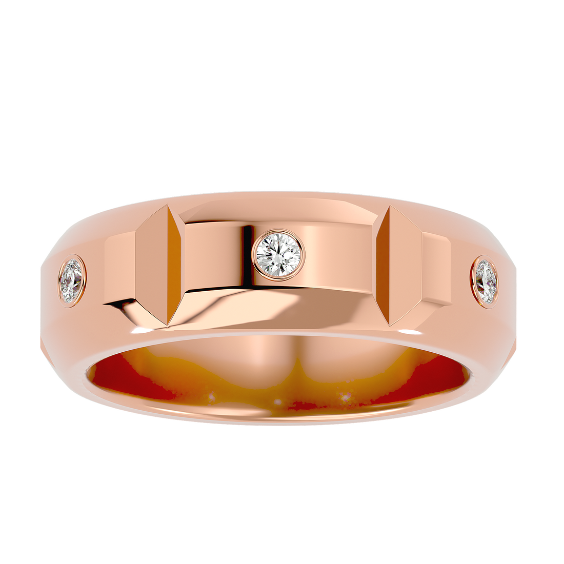 Philip Mens Studded Ring