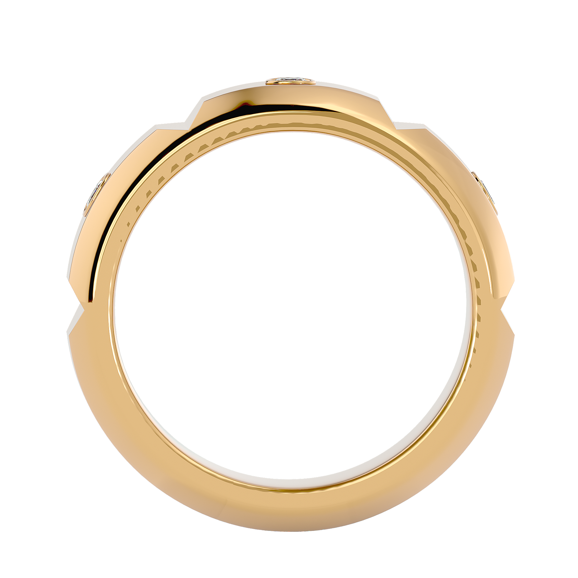 Philip Mens Studded Ring