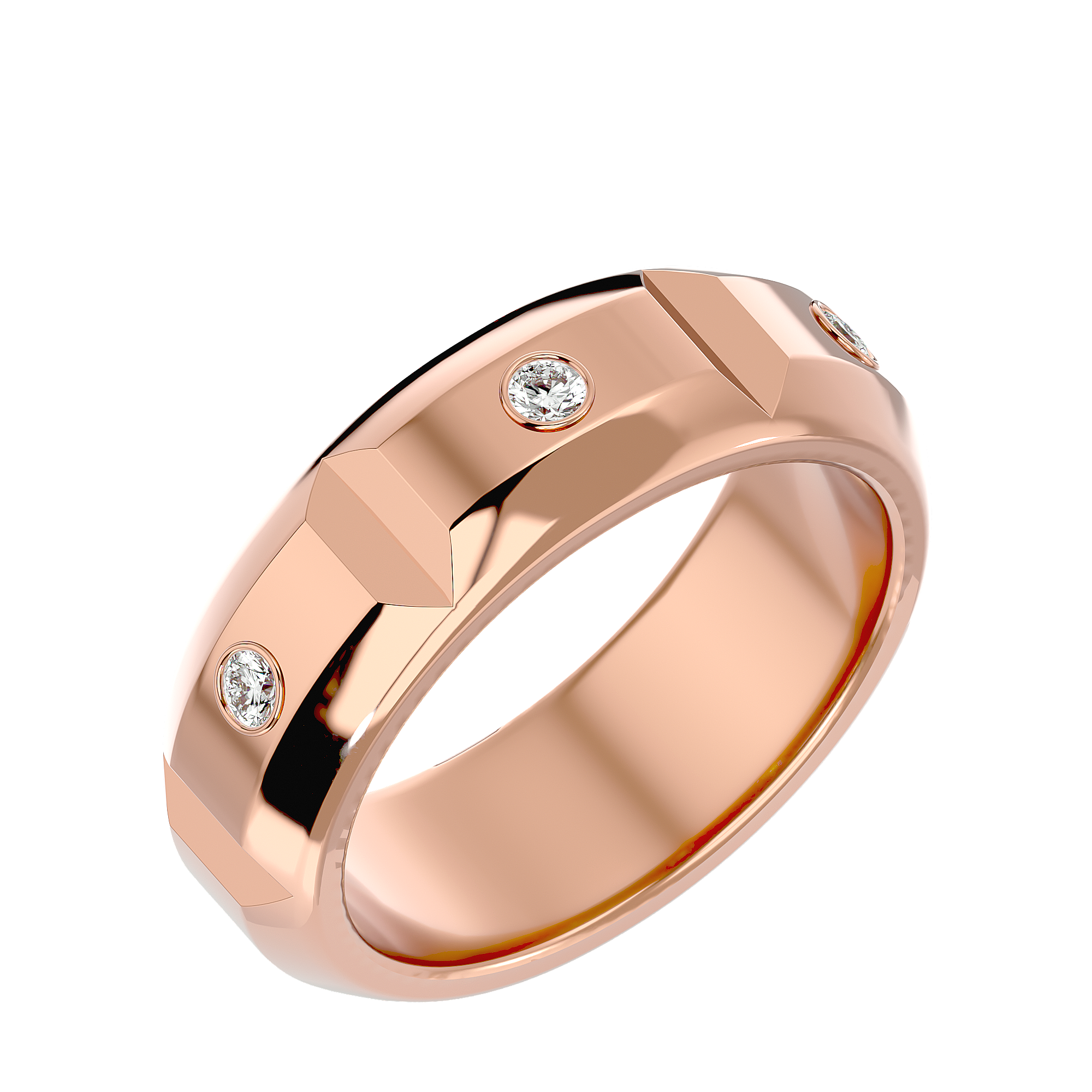Philip Mens Studded Ring