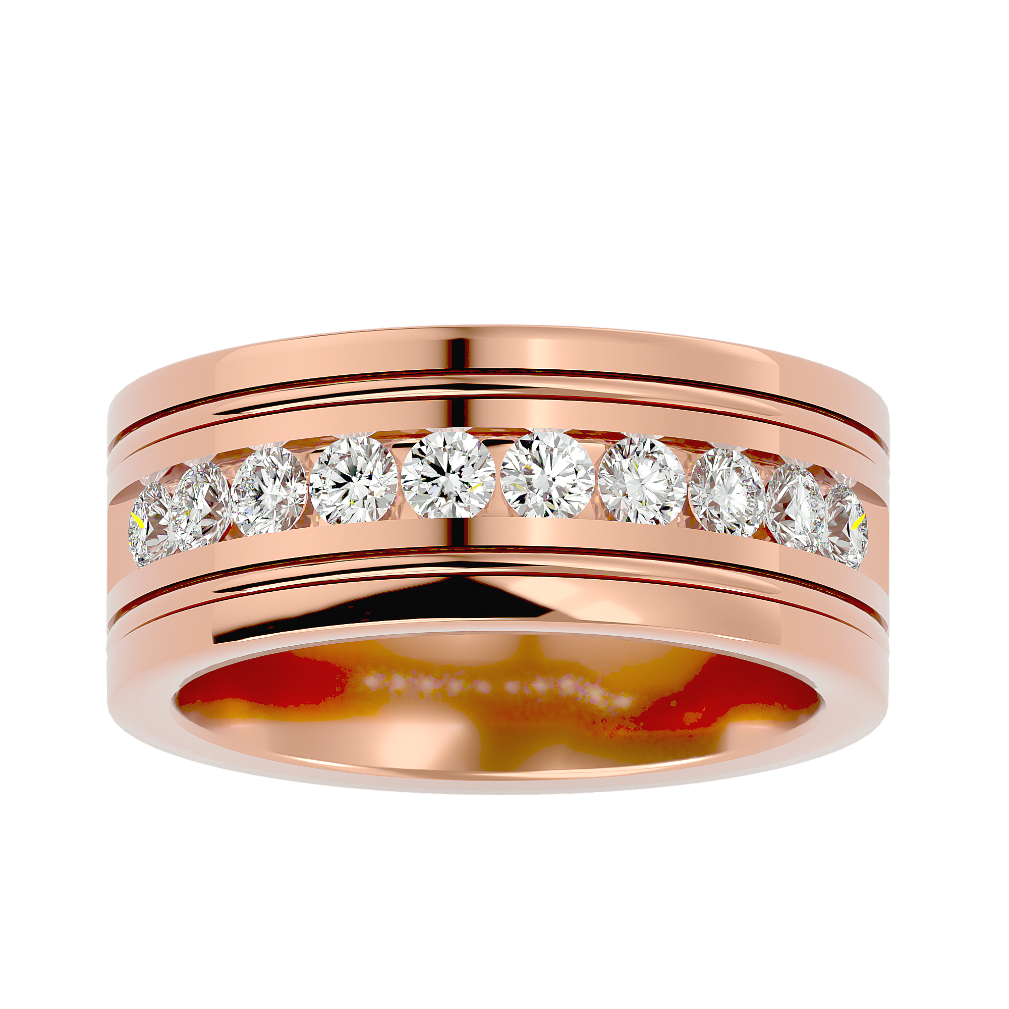 Percival Mens Studded Ring