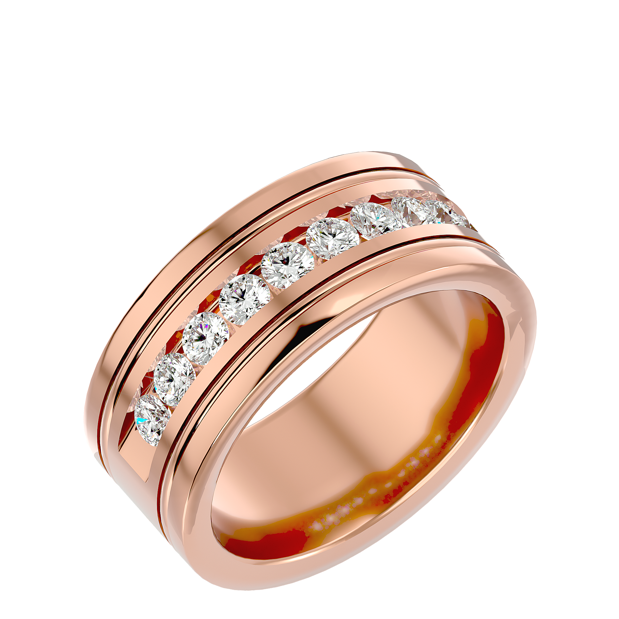 Percival Mens Studded Ring