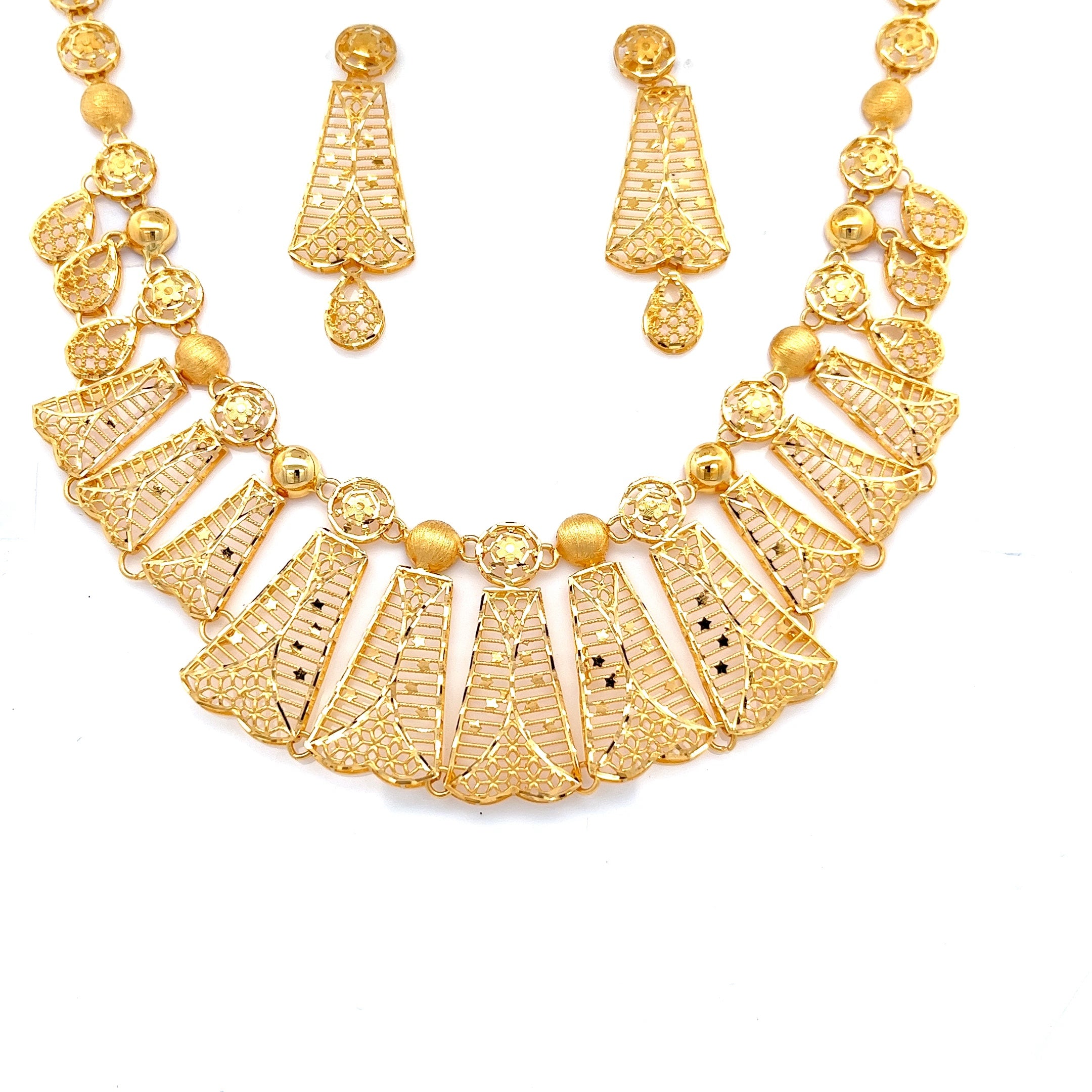 Lasya Gold Necklace