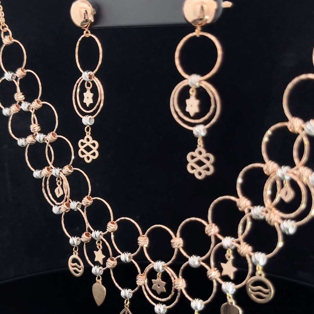 Jigisha Italian Gold Necklace Set