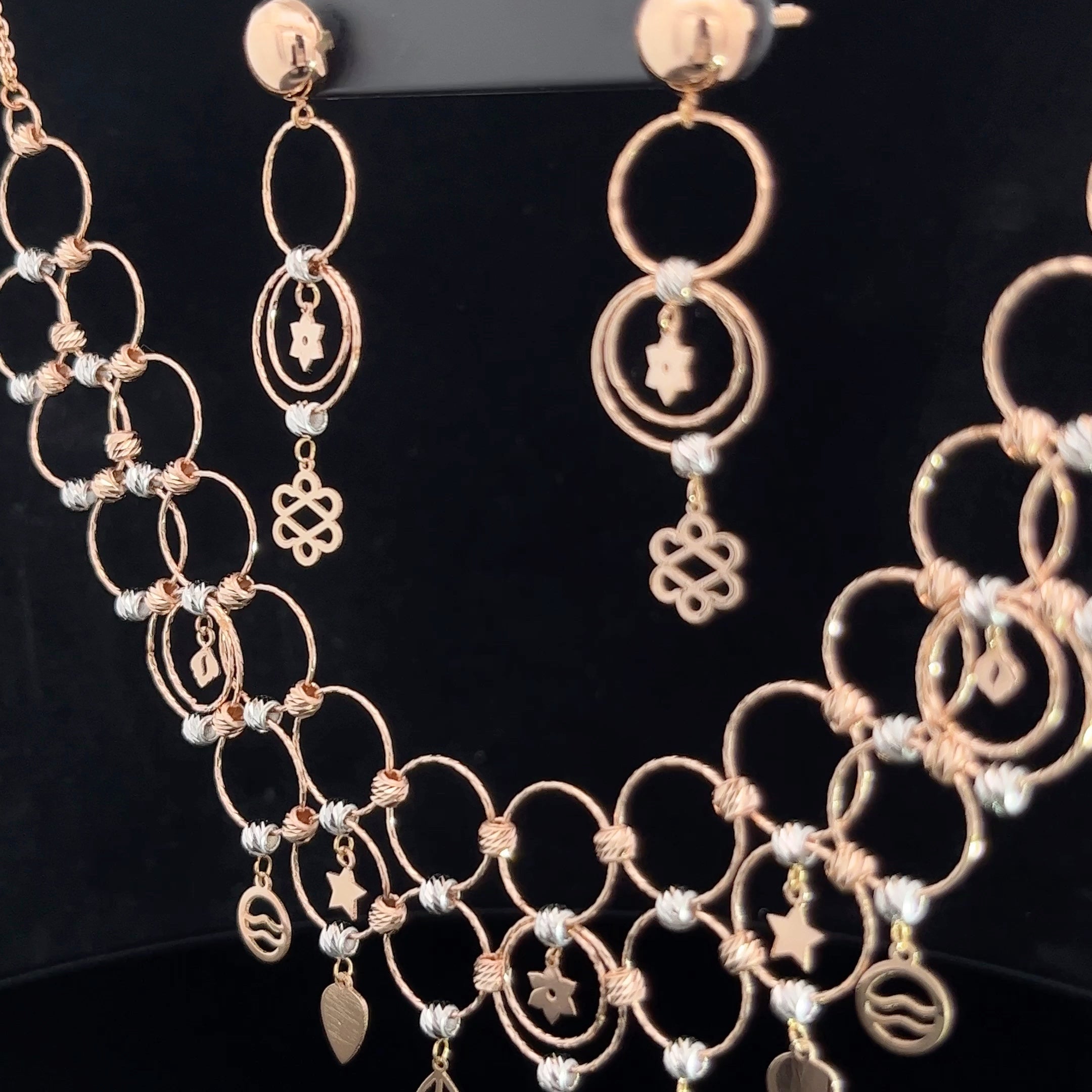 Jigisha Italian Gold Necklace Set