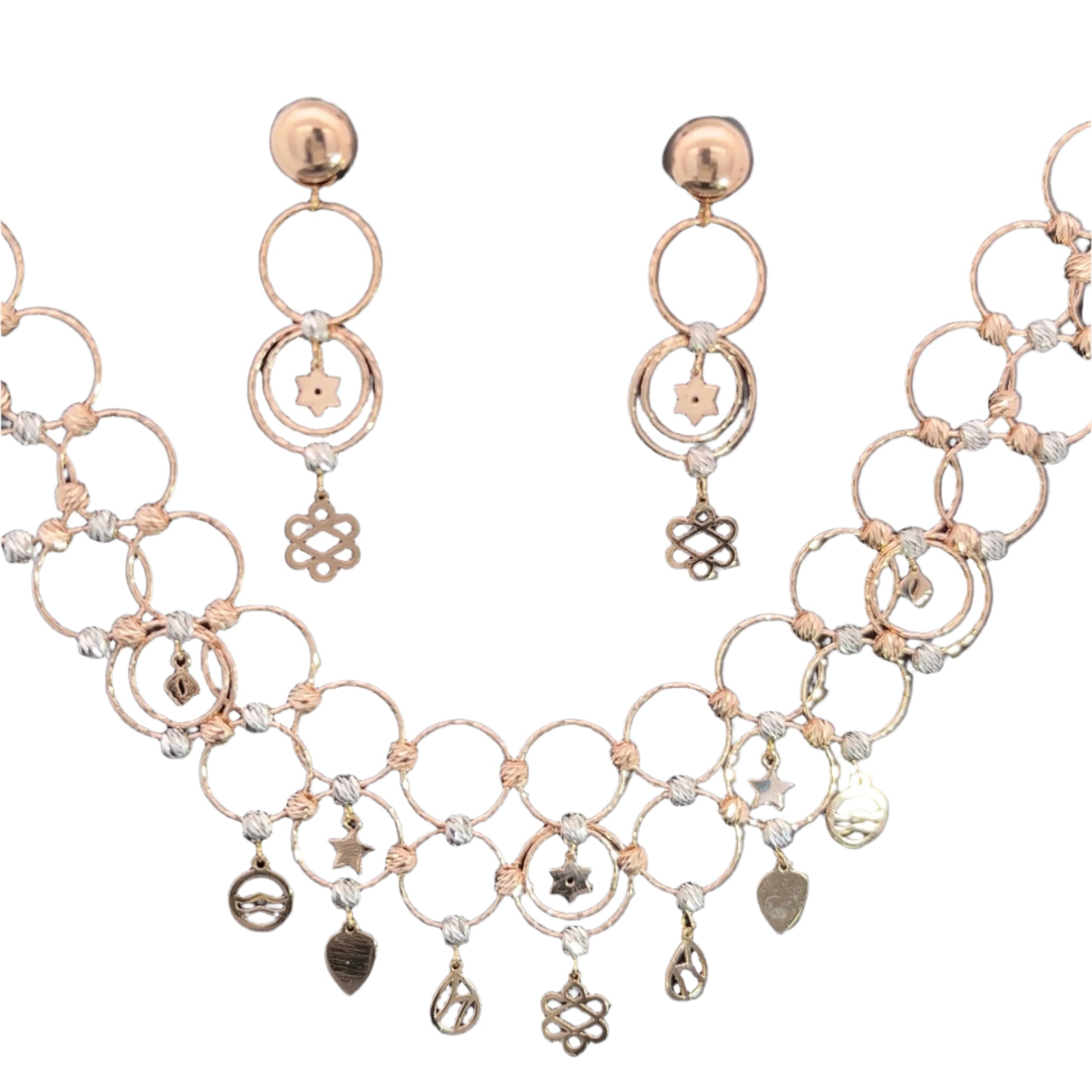 Jigisha Italian Gold Necklace Set