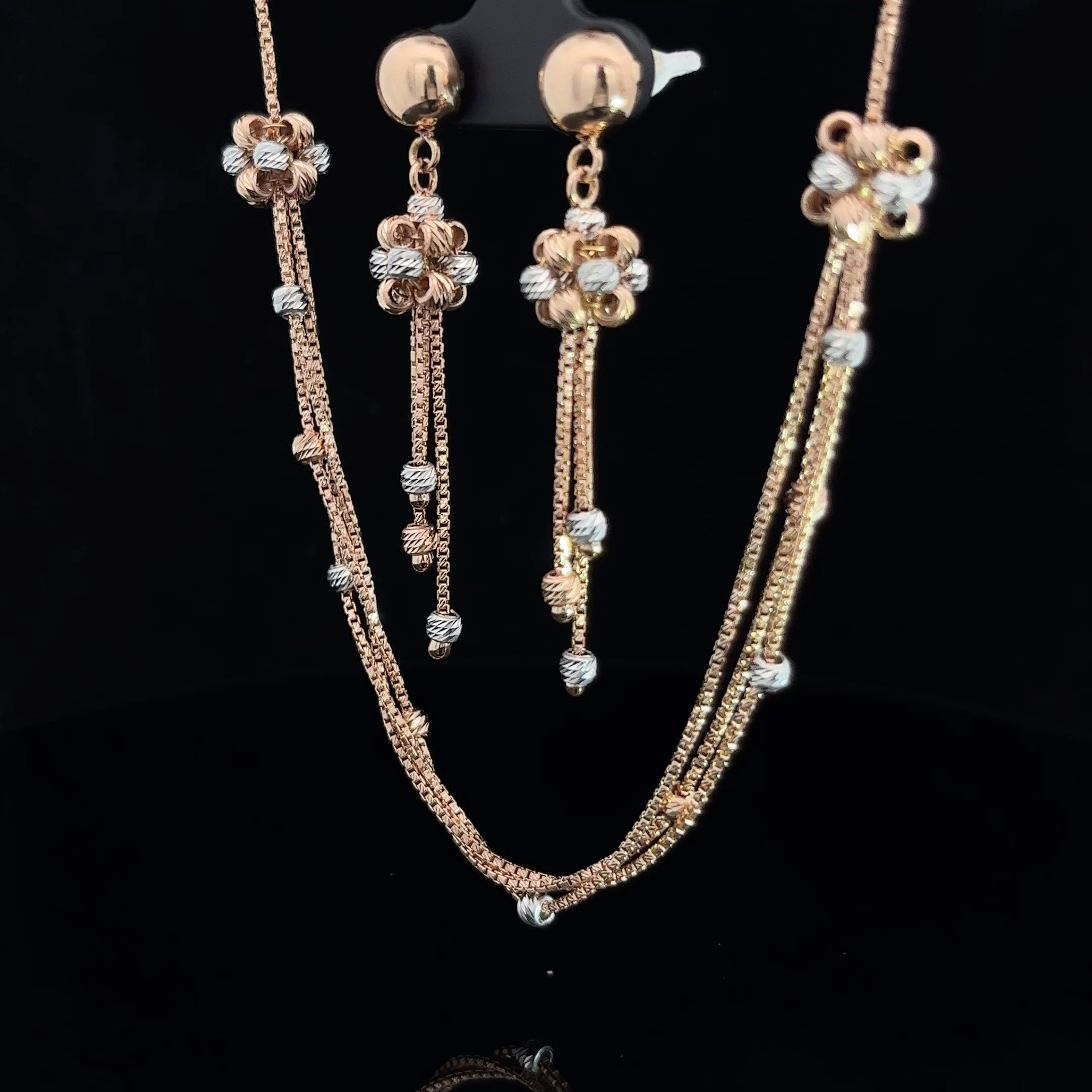 Jiya Italian Gold Necklace Set