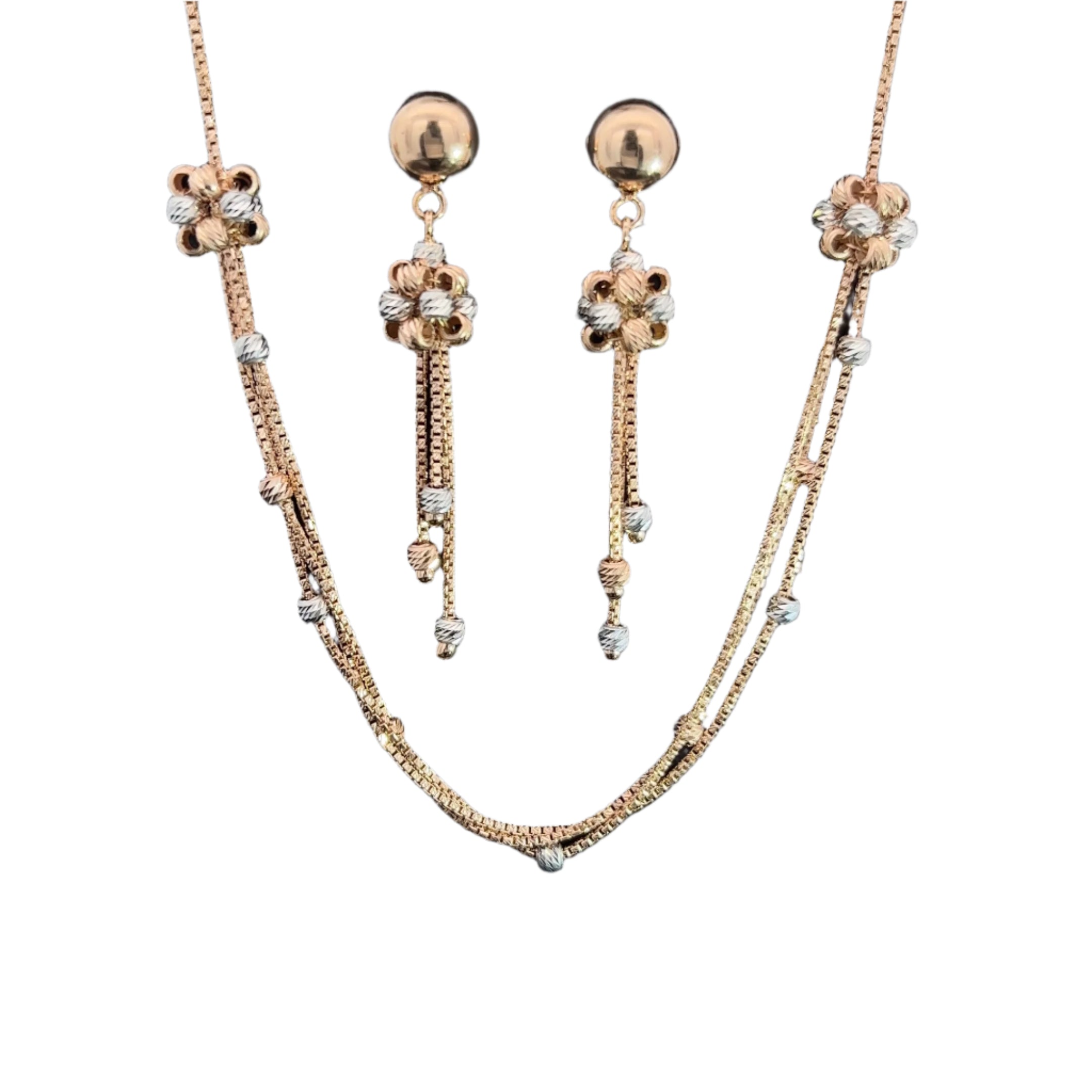 Jiya Italian Gold Necklace Set