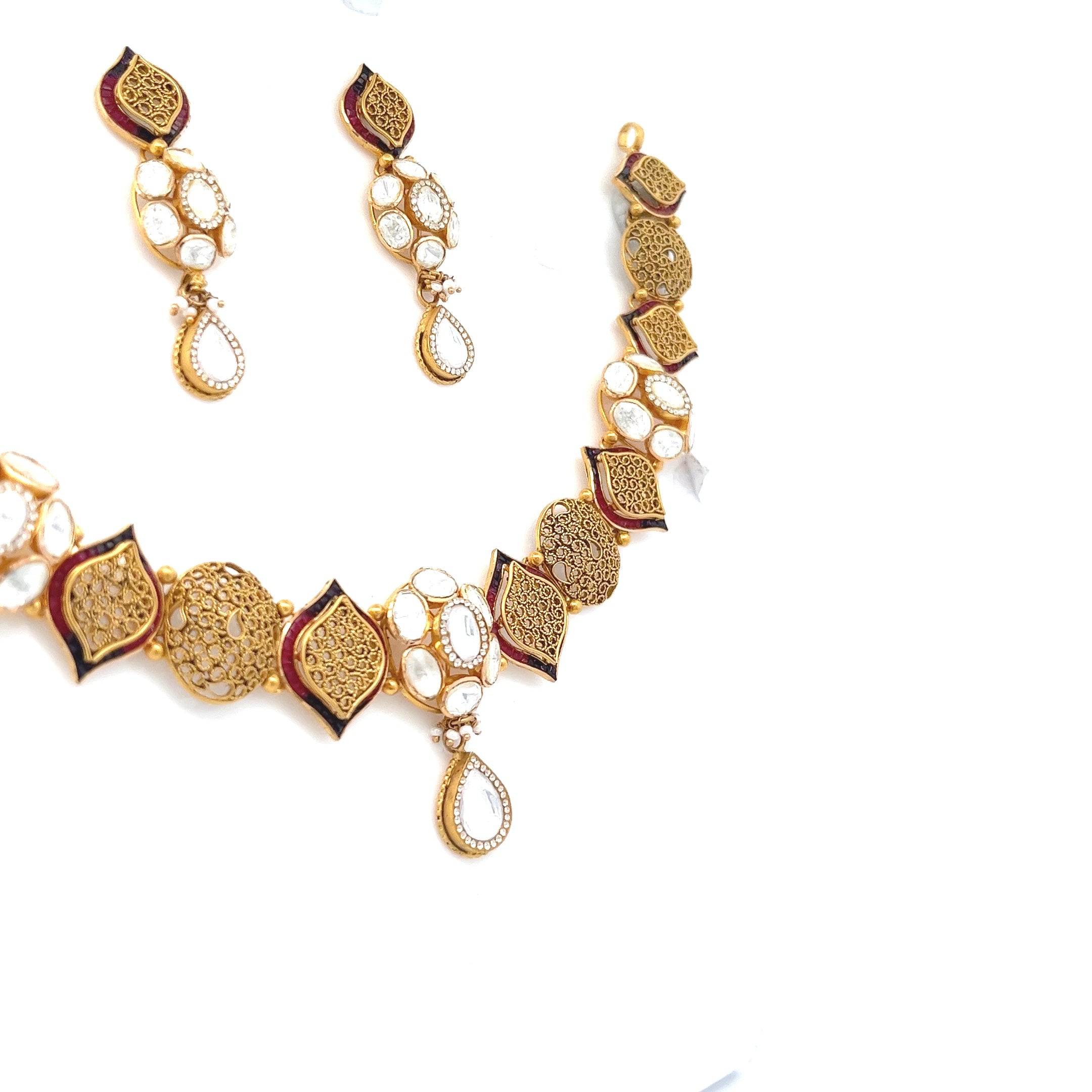 Gayatri Gold Necklace