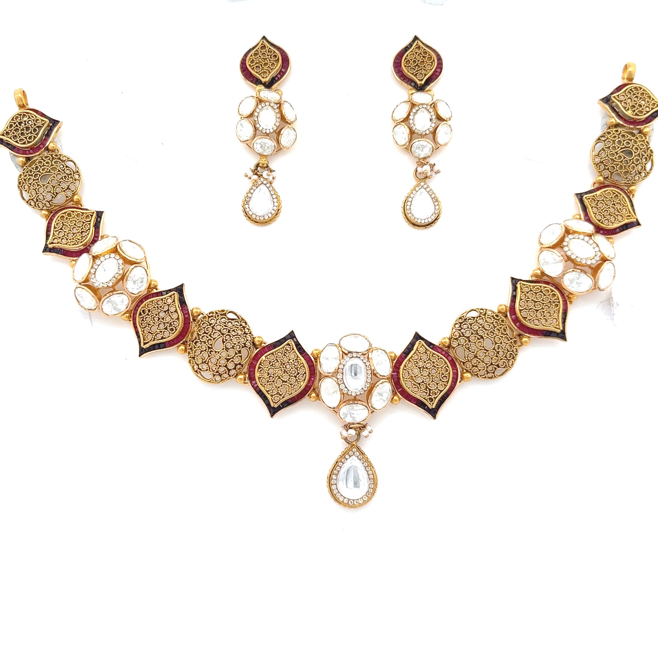 Gayatri Gold Necklace