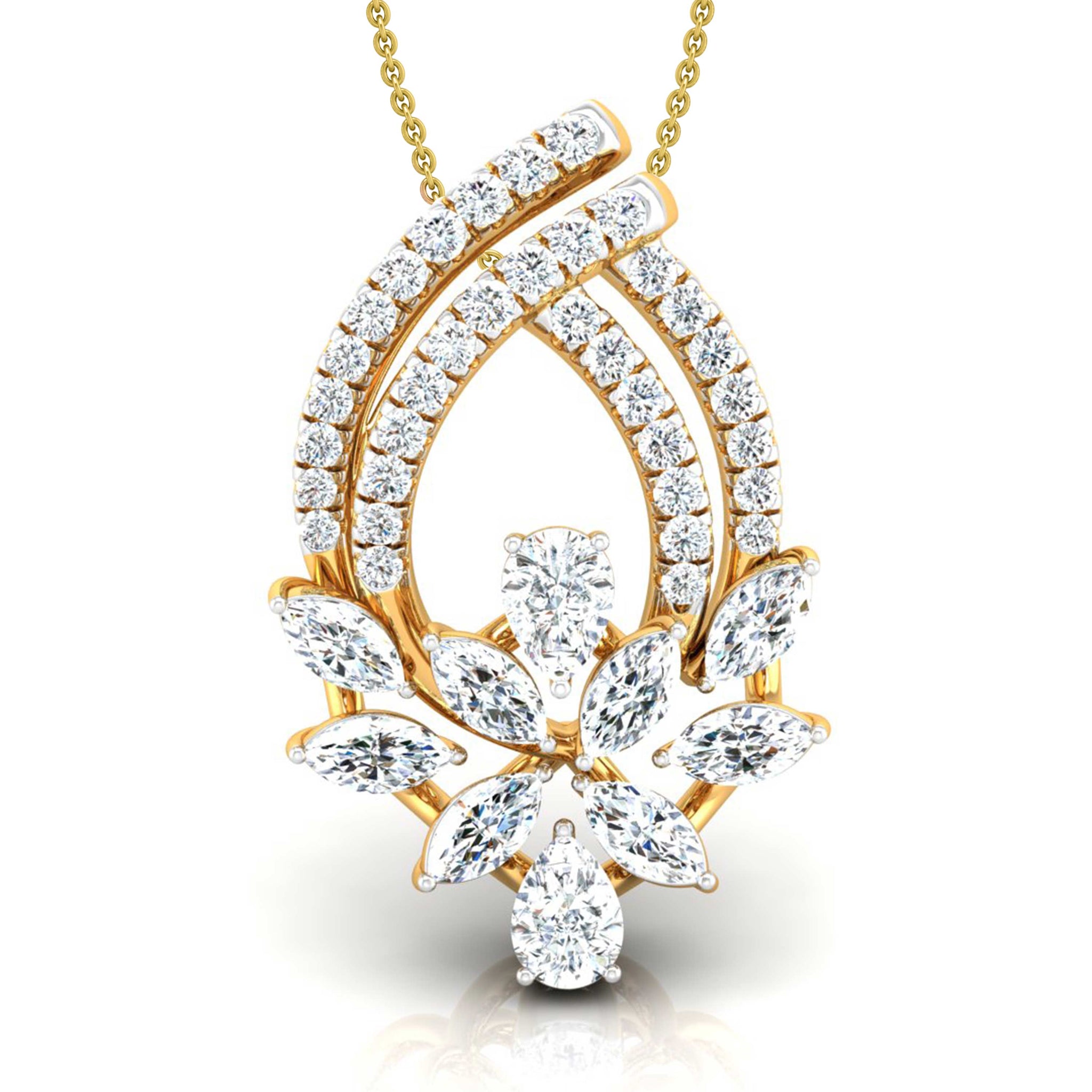 Margaret Diamond Pendant