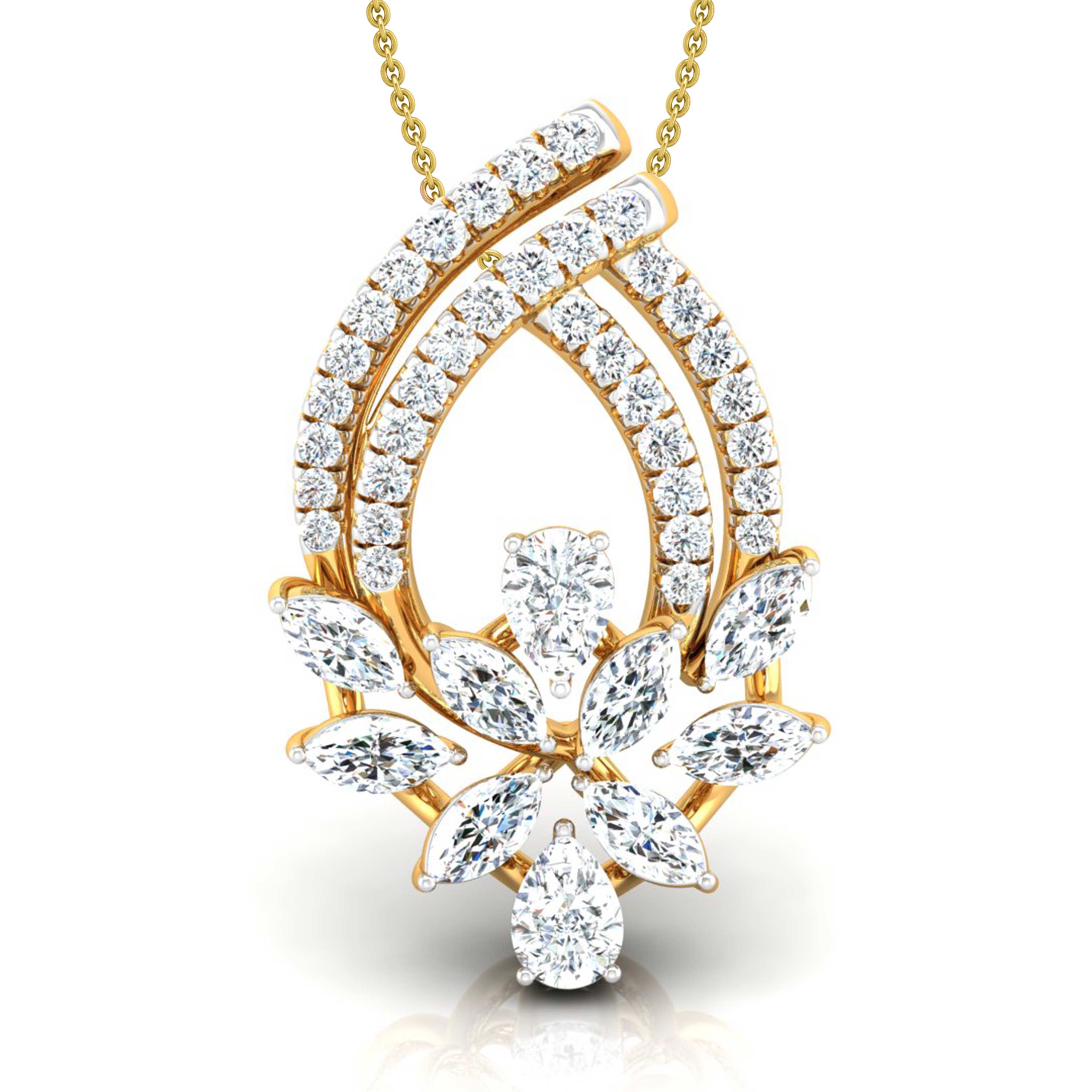 Margaret Diamond Pendant