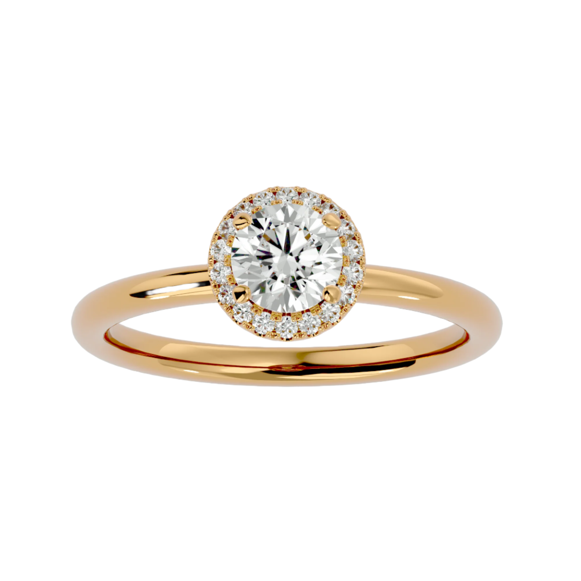 Azaria Halo Ring