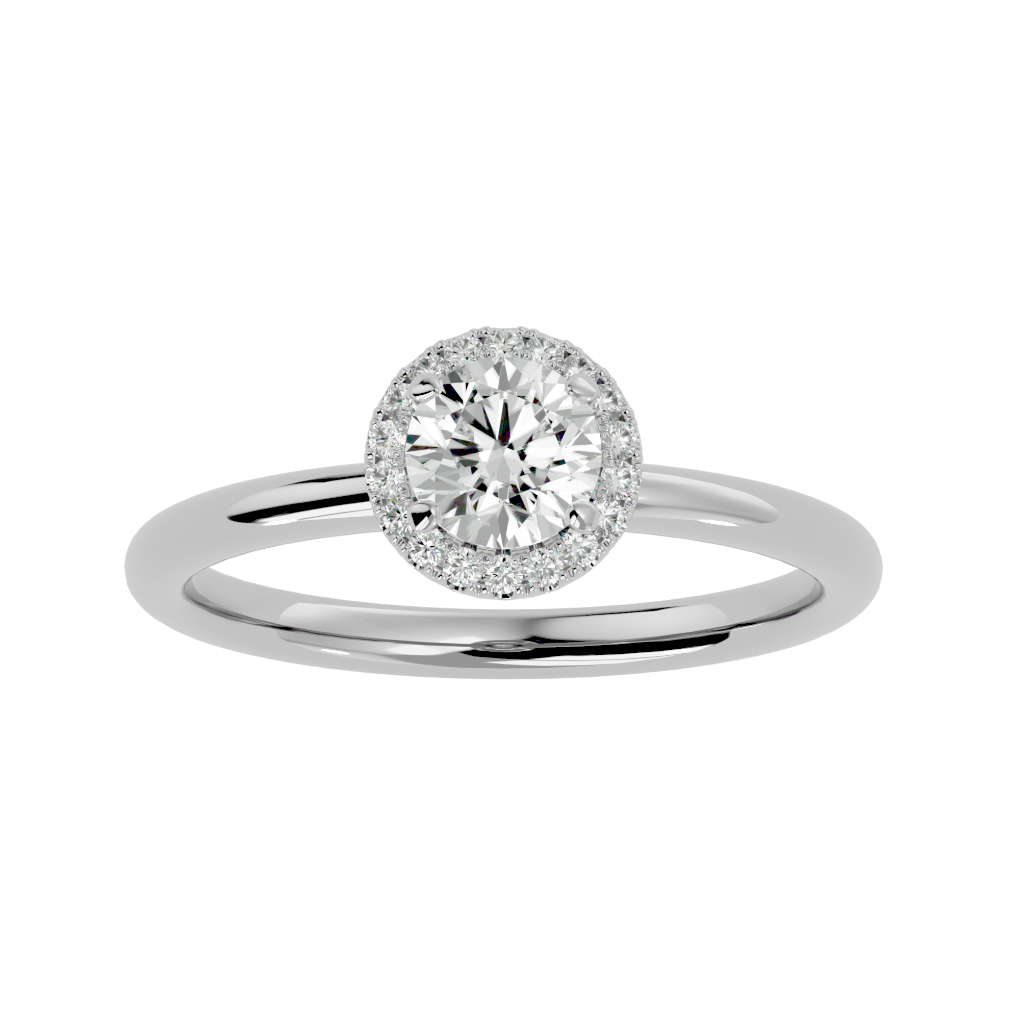 Azaria Halo Ring