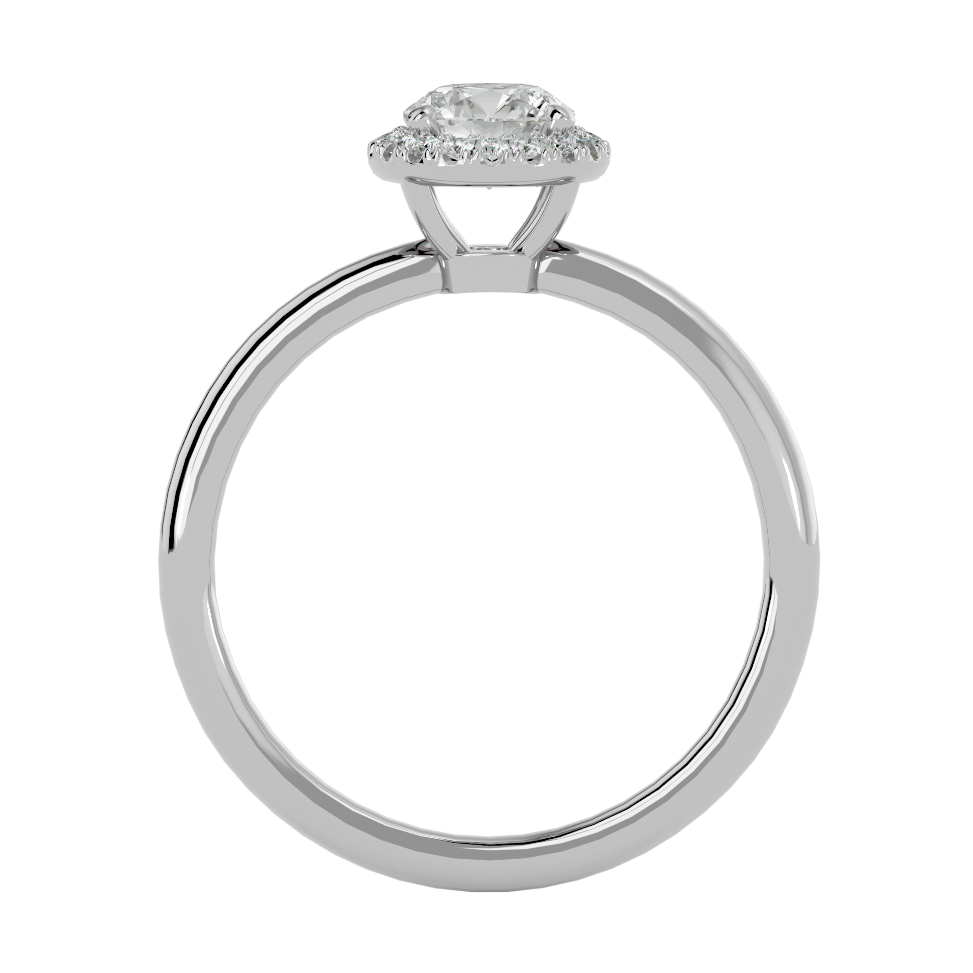 Azaria Halo Ring