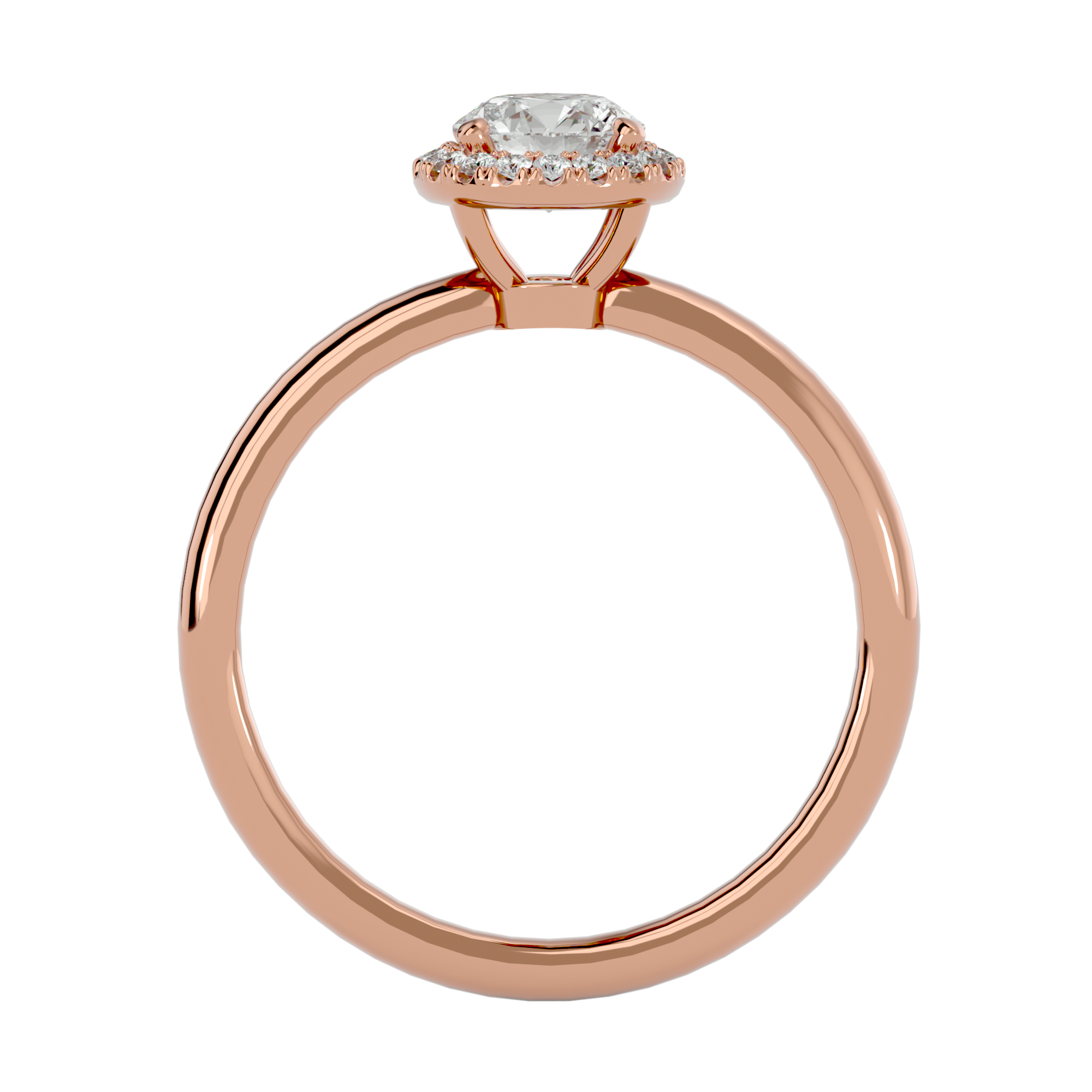 Azaria Halo Ring