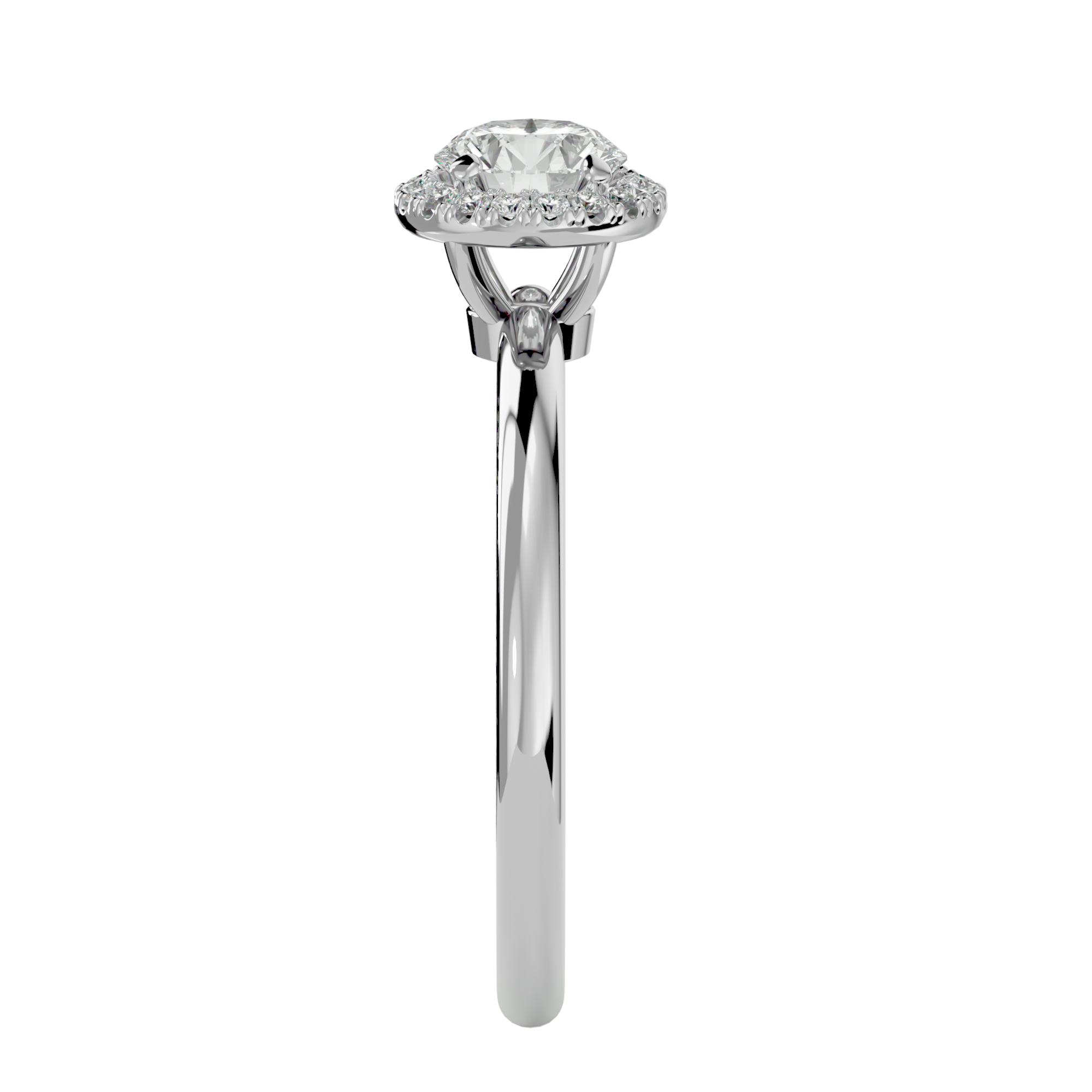 Azaria Halo Ring