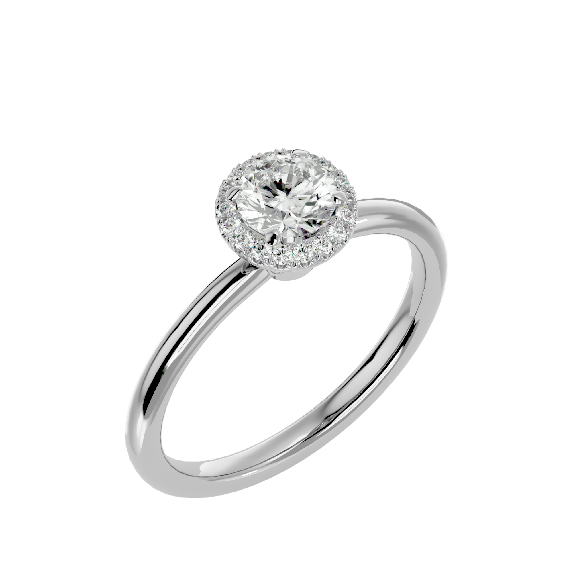 Azaria Halo Ring