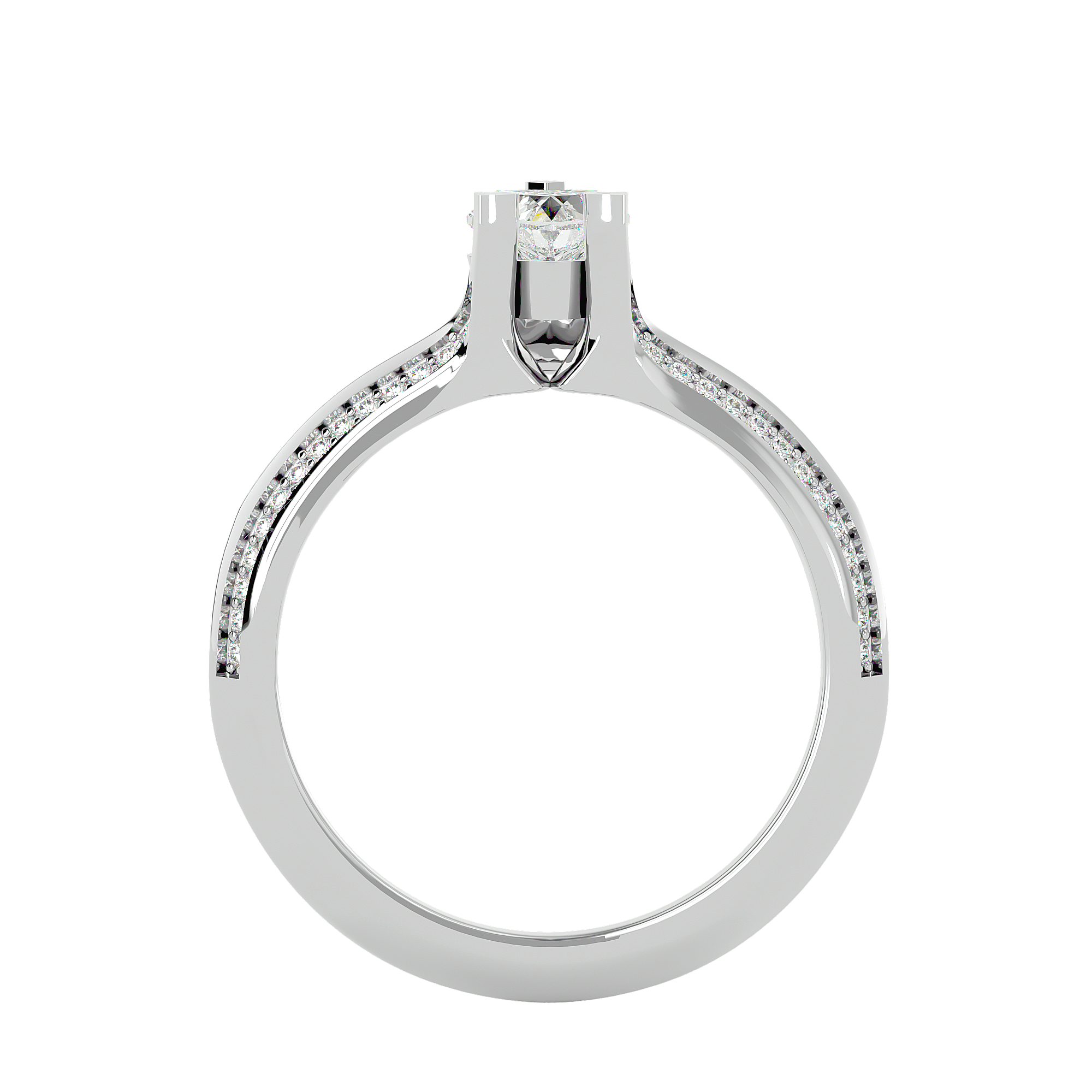 Celesta Solitaire Ring