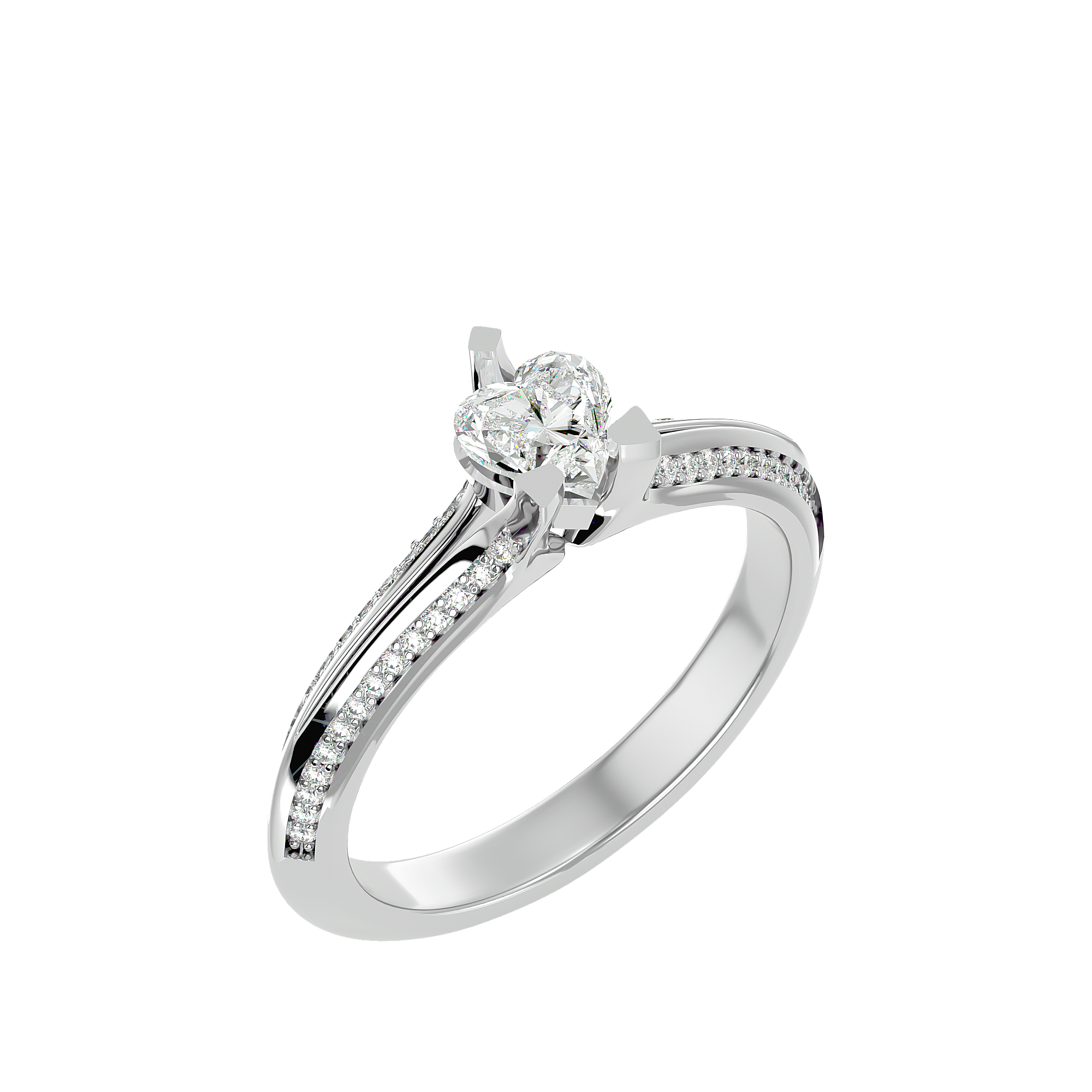 Celesta Solitaire Ring