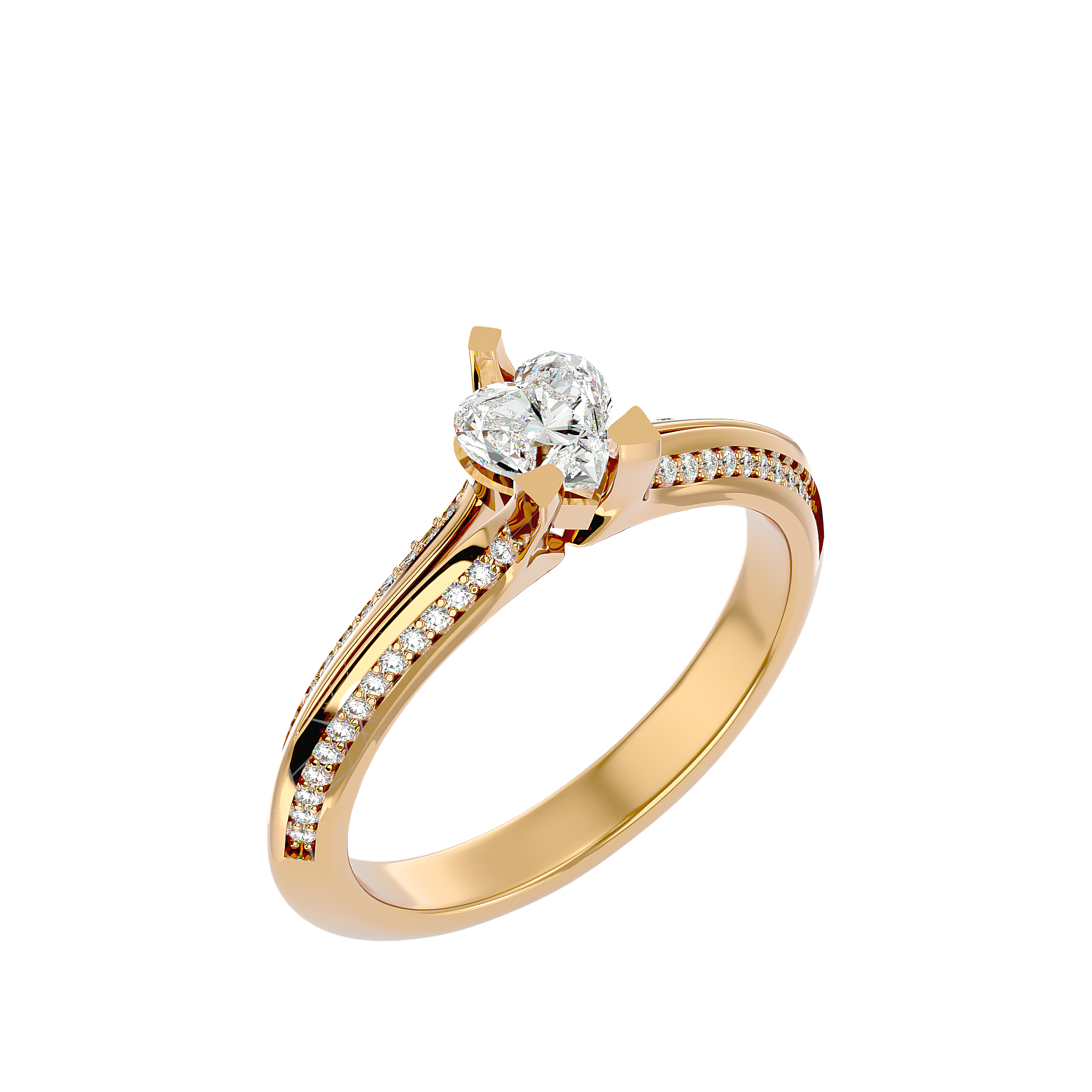 Celesta Solitaire Ring