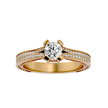 Rosa Solitaire Ring