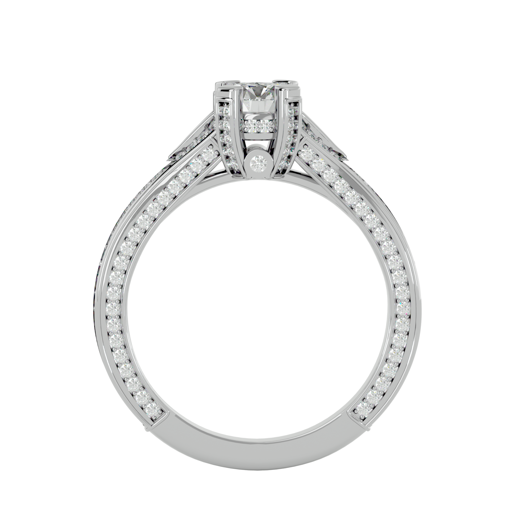 Rosa Solitaire Ring