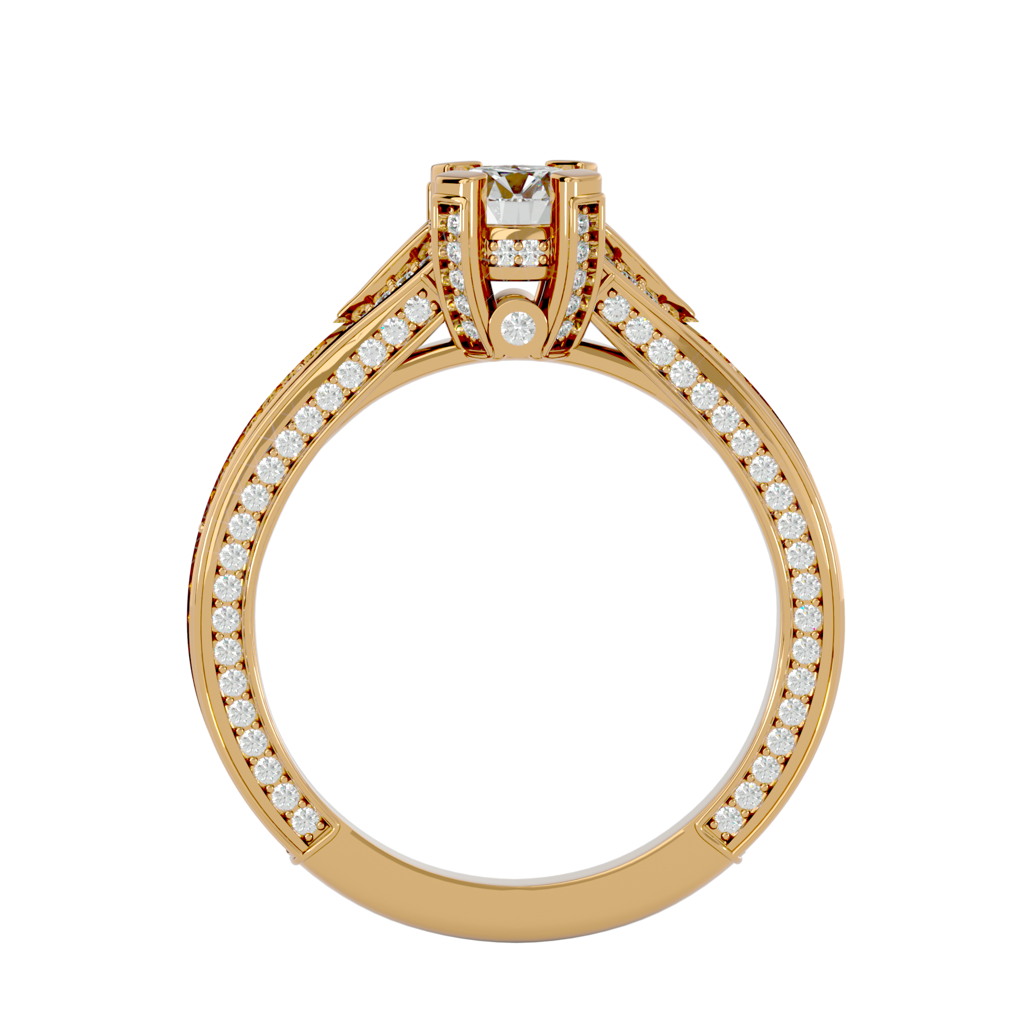 Rosa Solitaire Ring