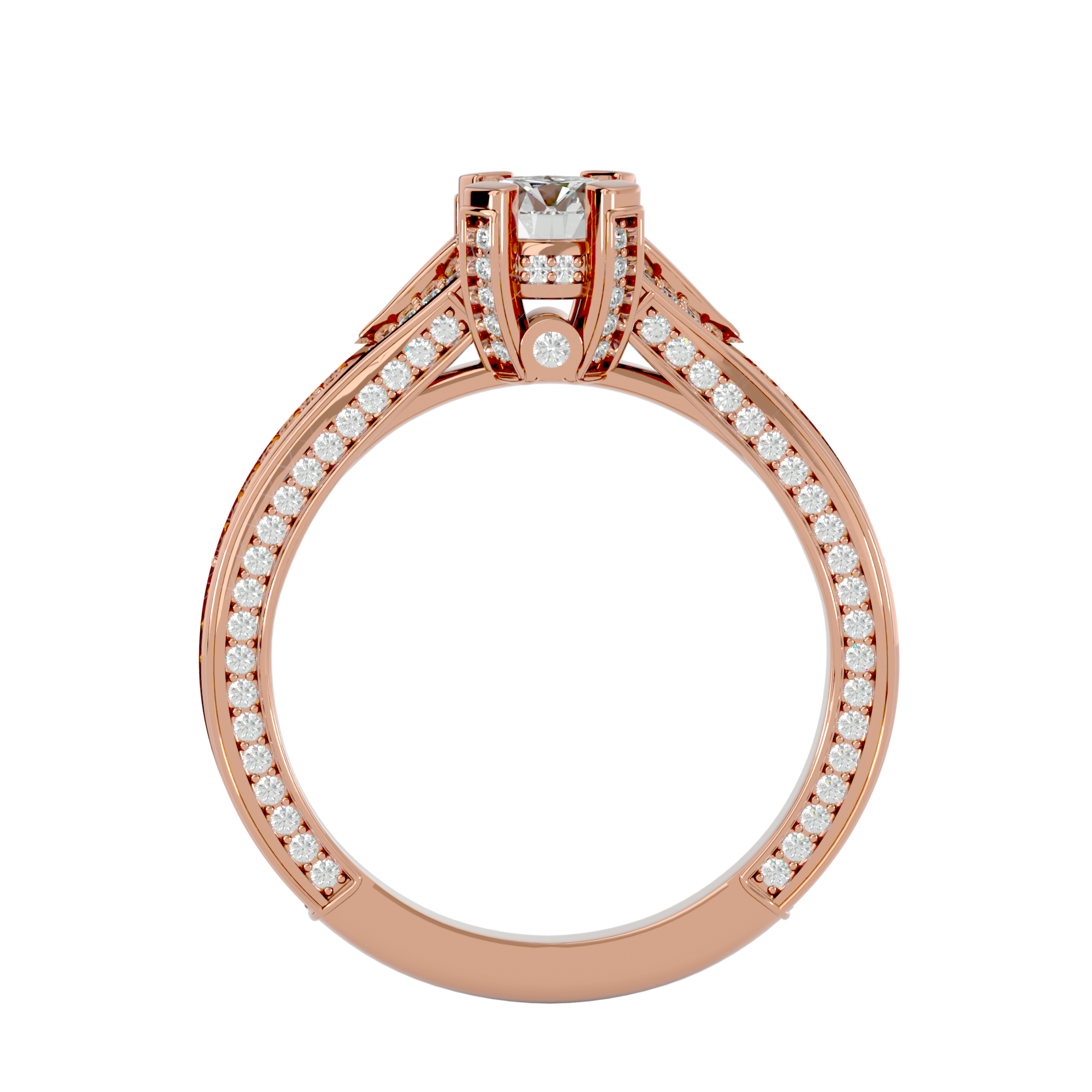 Rosa Solitaire Ring