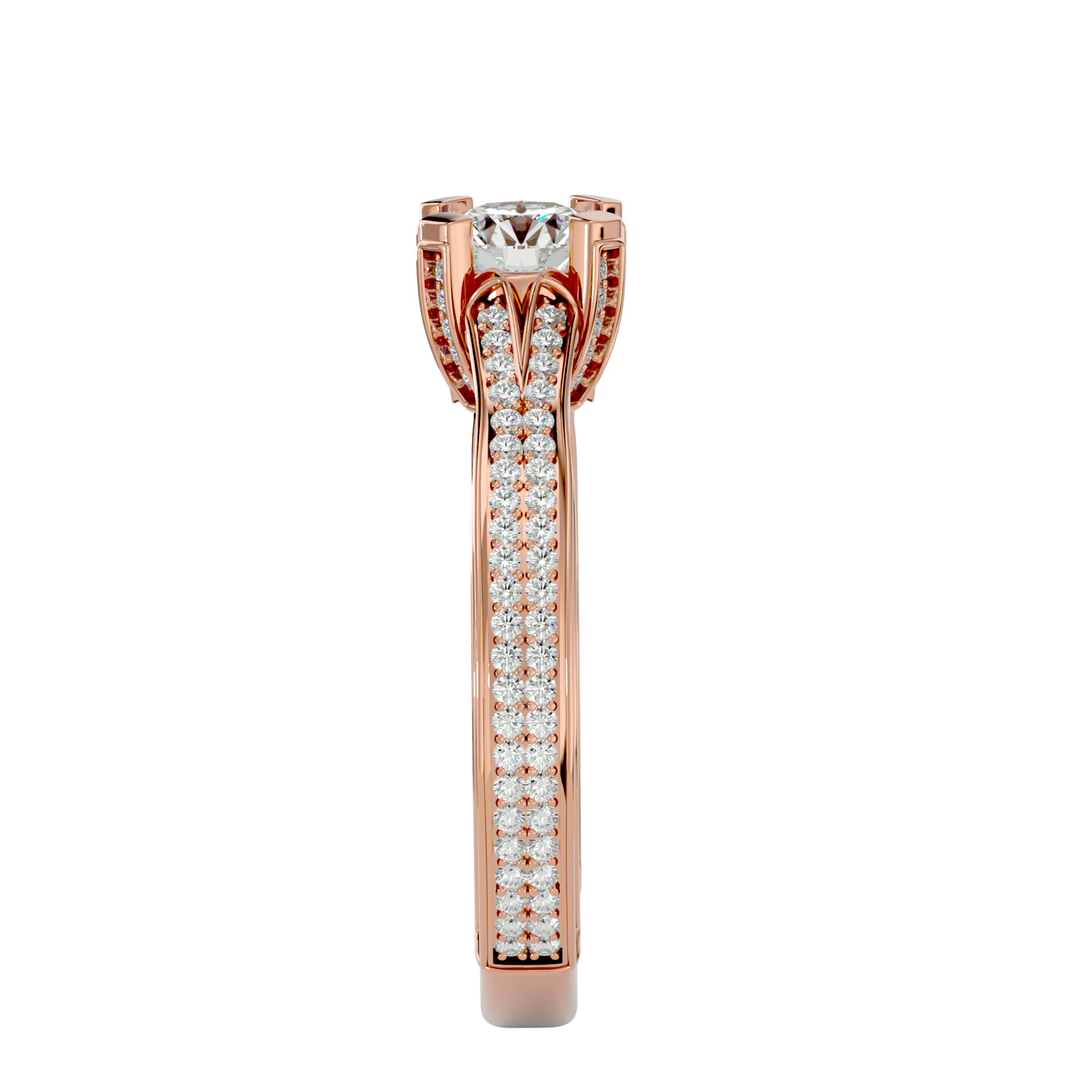 Rosa Solitaire Ring