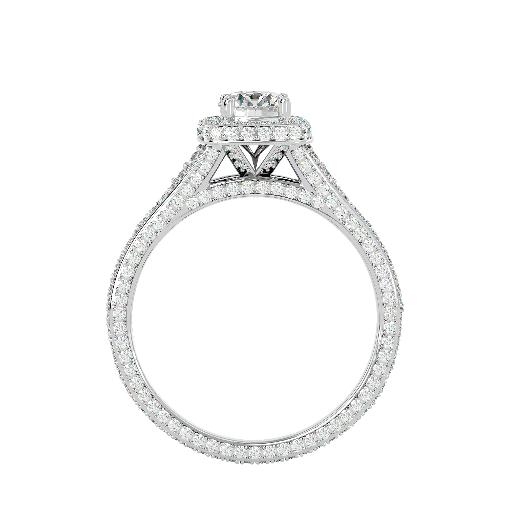 Ingrid Halo Ring