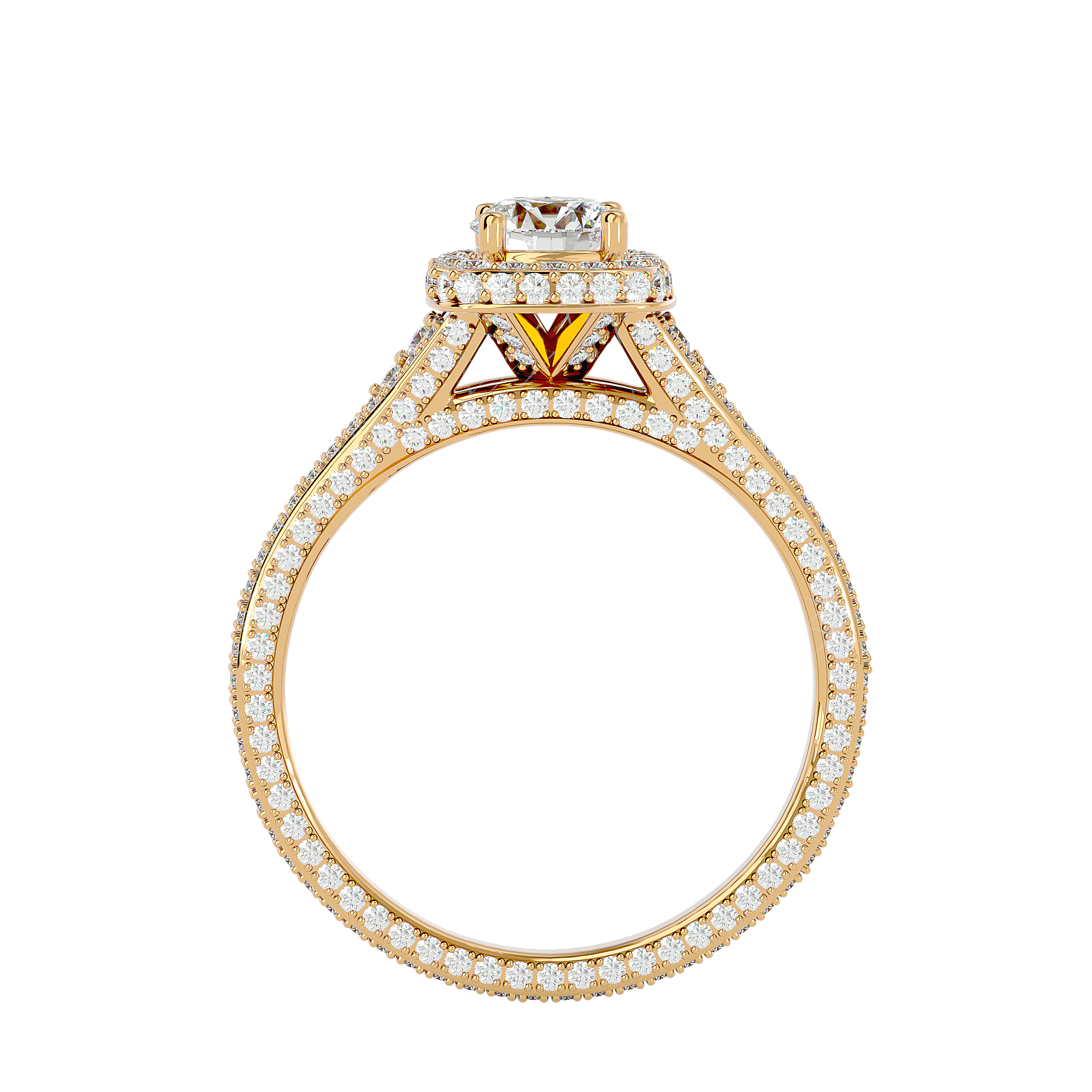 Ingrid Halo Ring