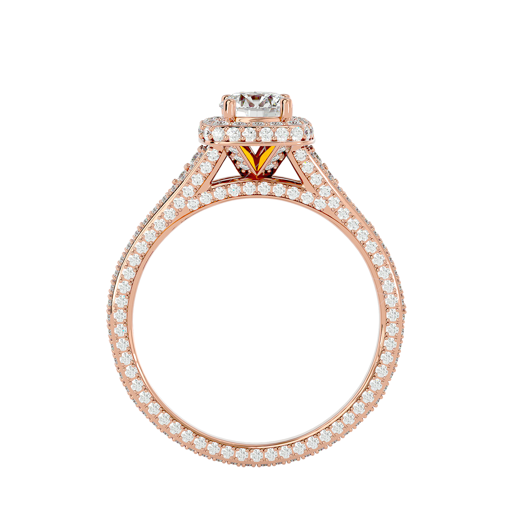 Ingrid Halo Ring