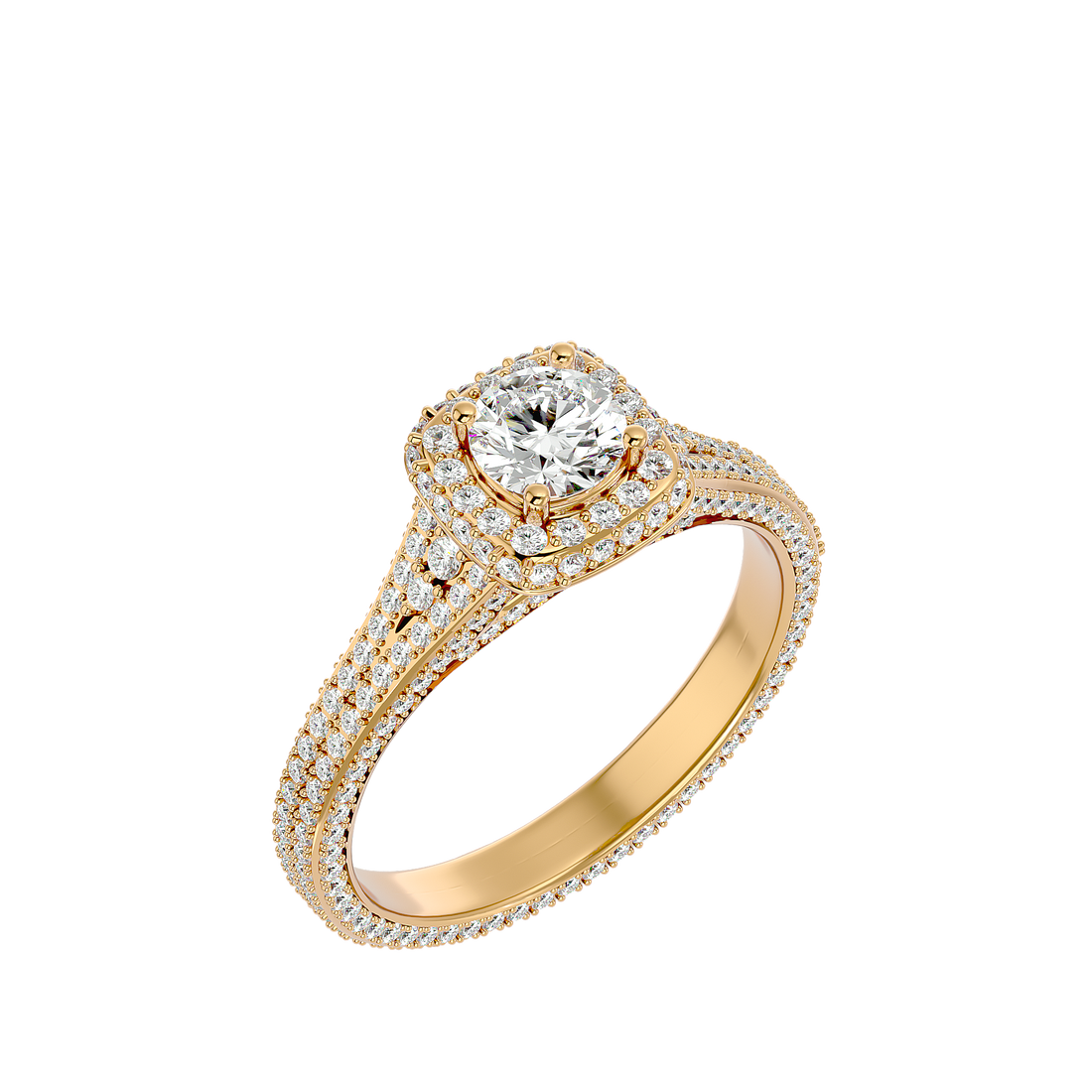 Ingrid Halo Ring