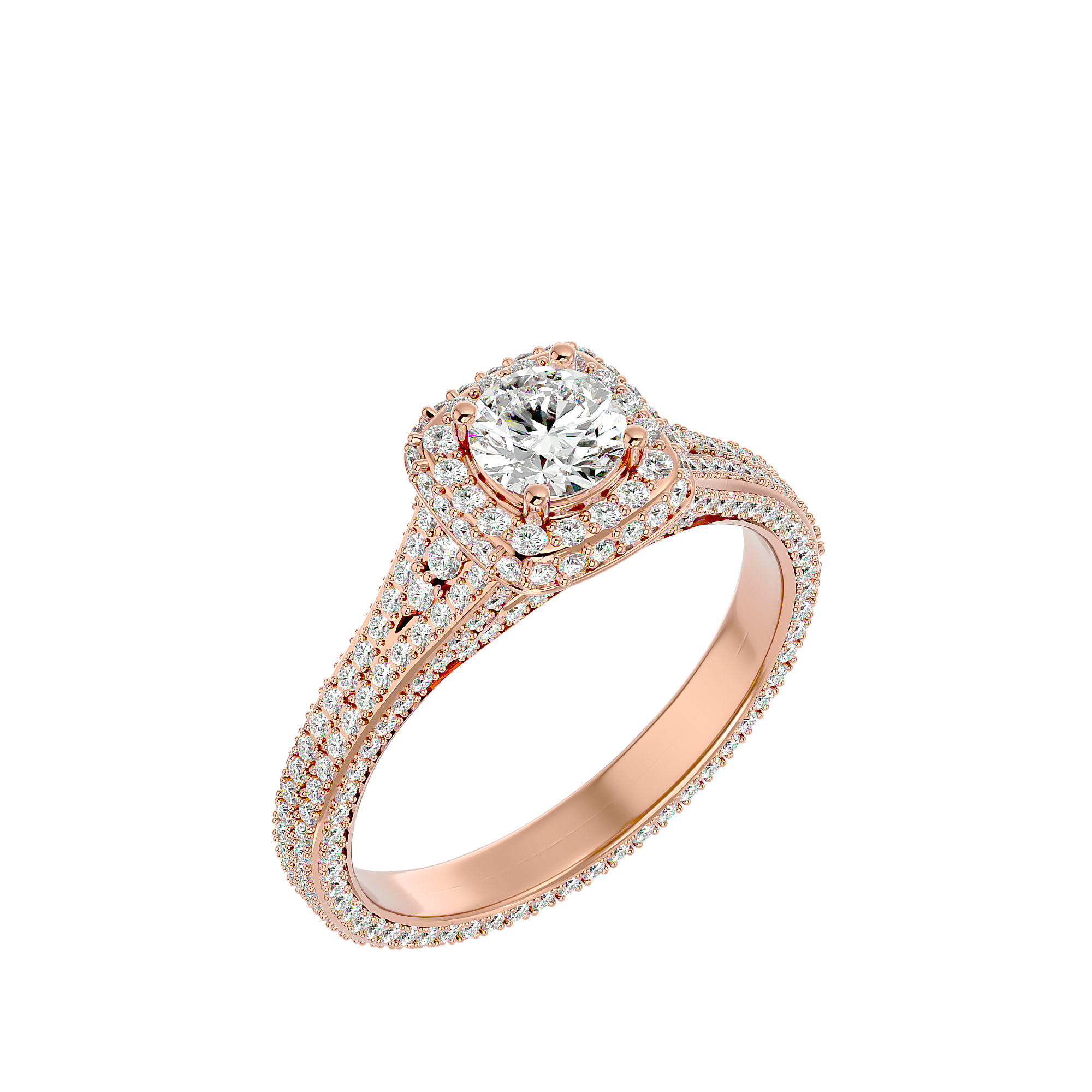 Ingrid Halo Ring