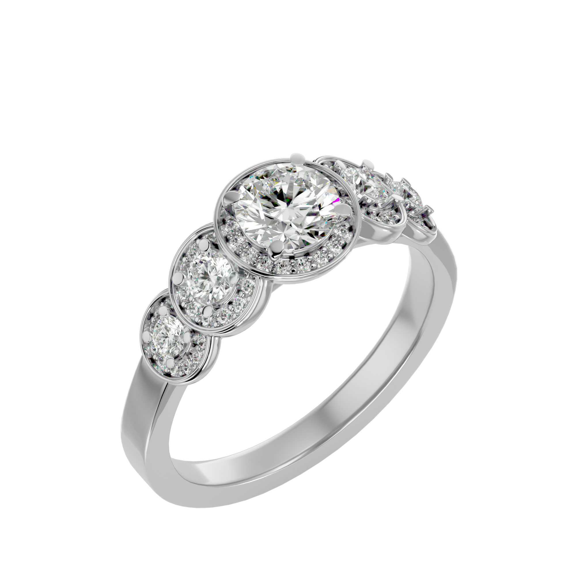 Vada Halo Ring