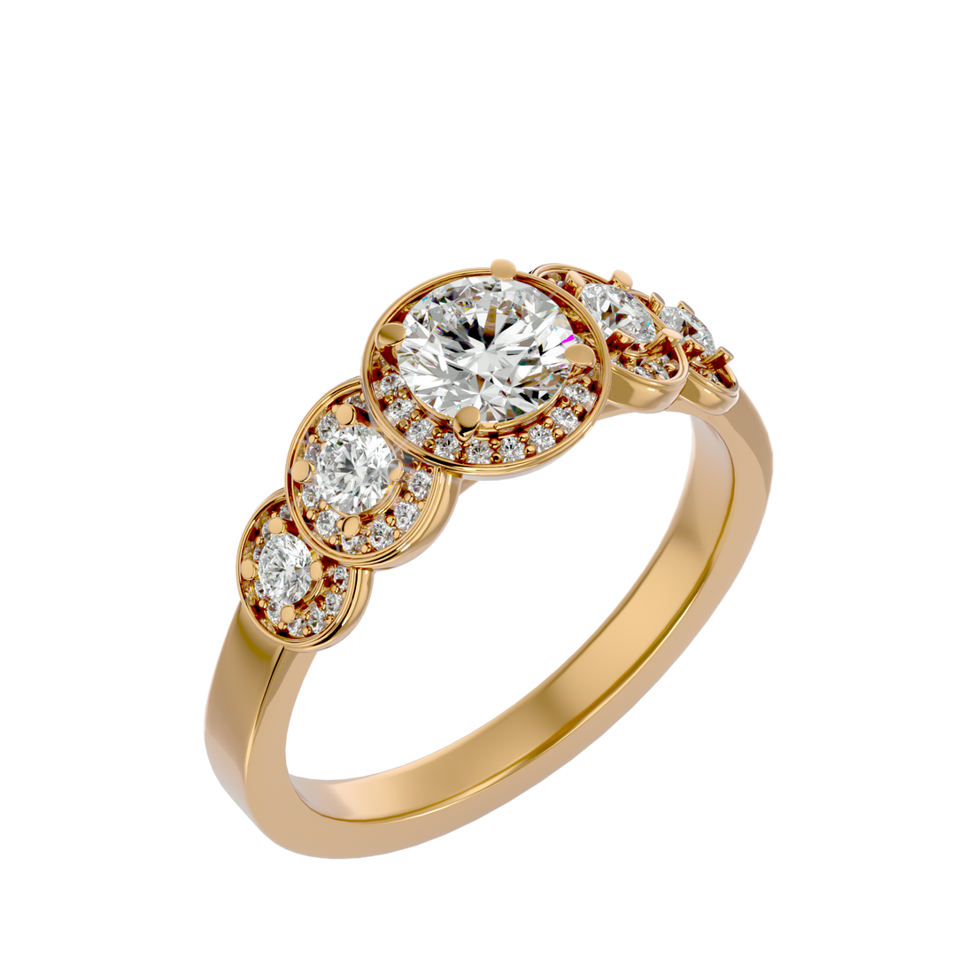 Vada Halo Ring