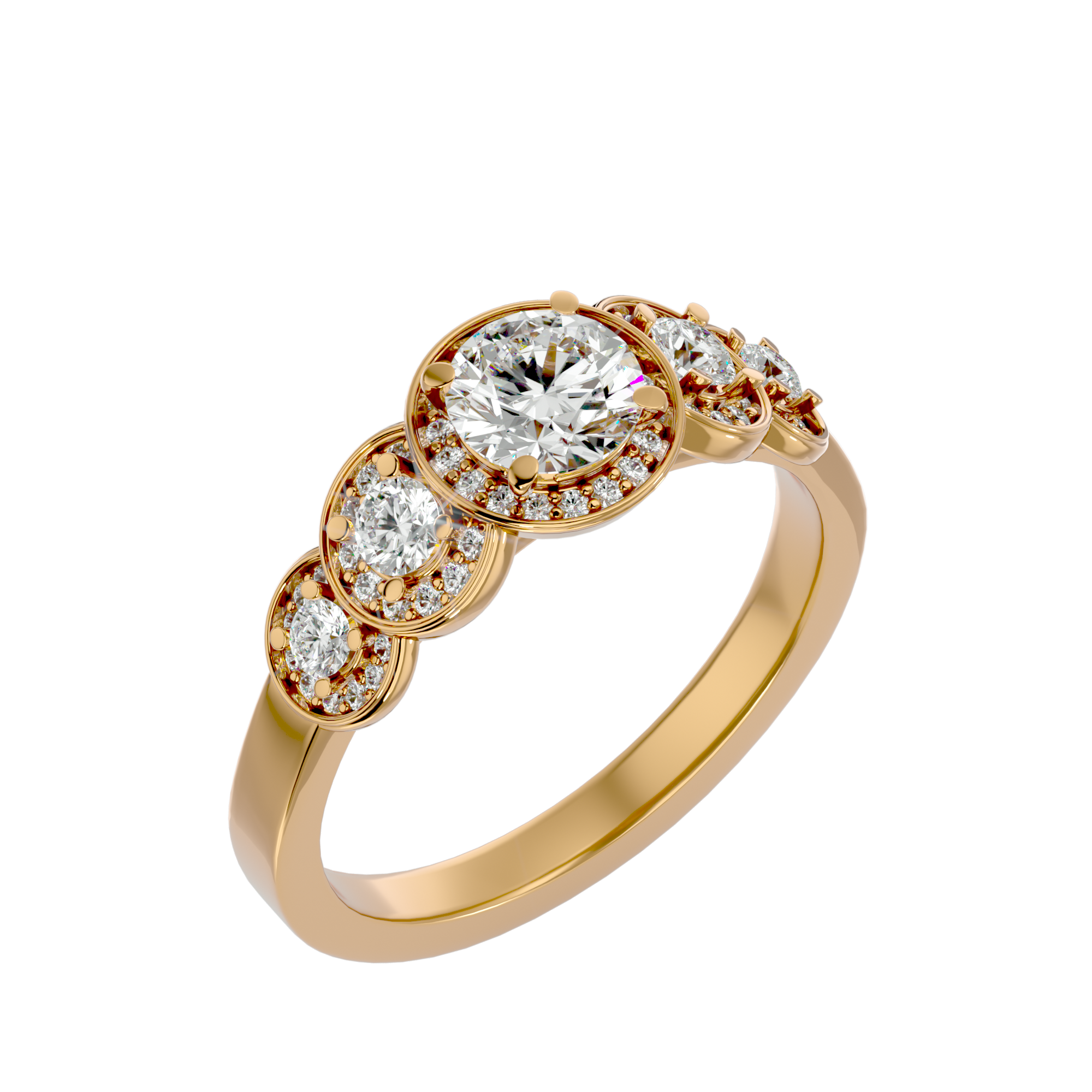 Vada Halo Ring