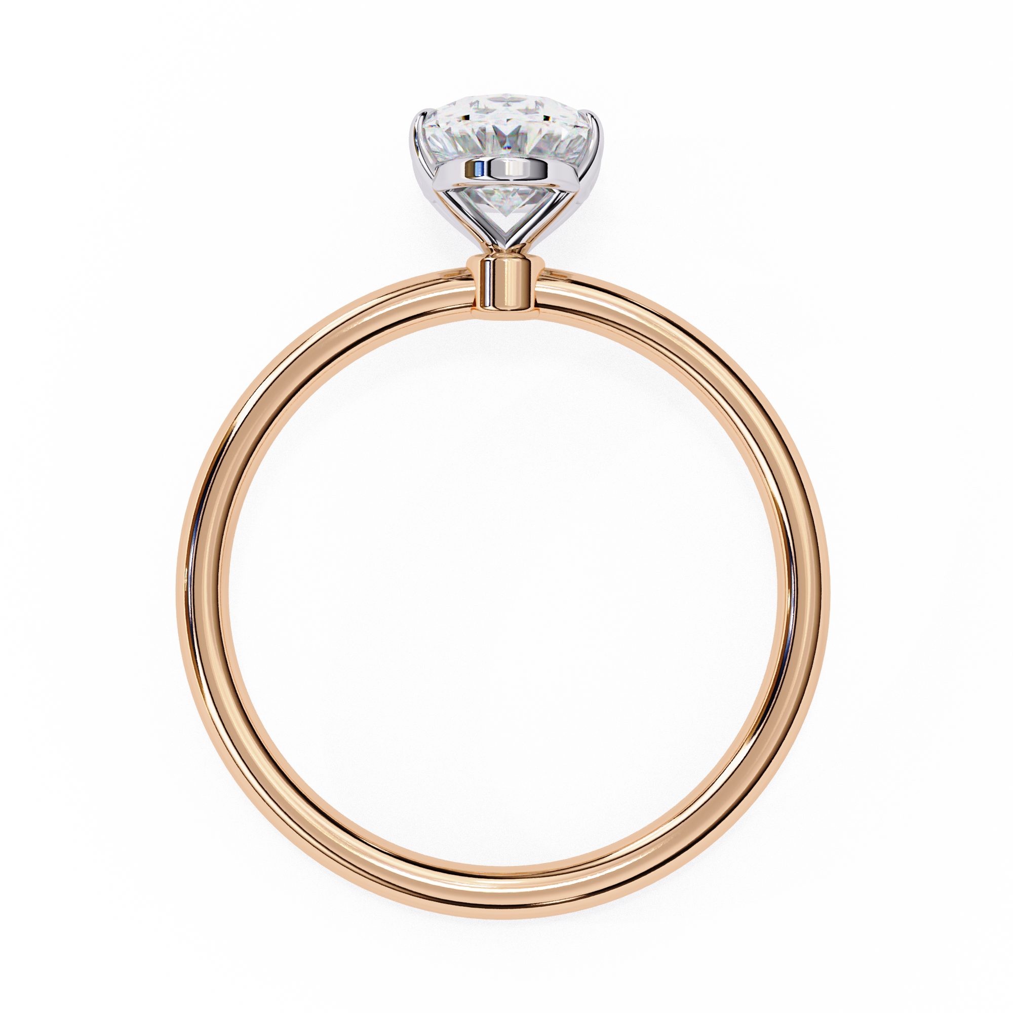 Queen Solitaire Ring