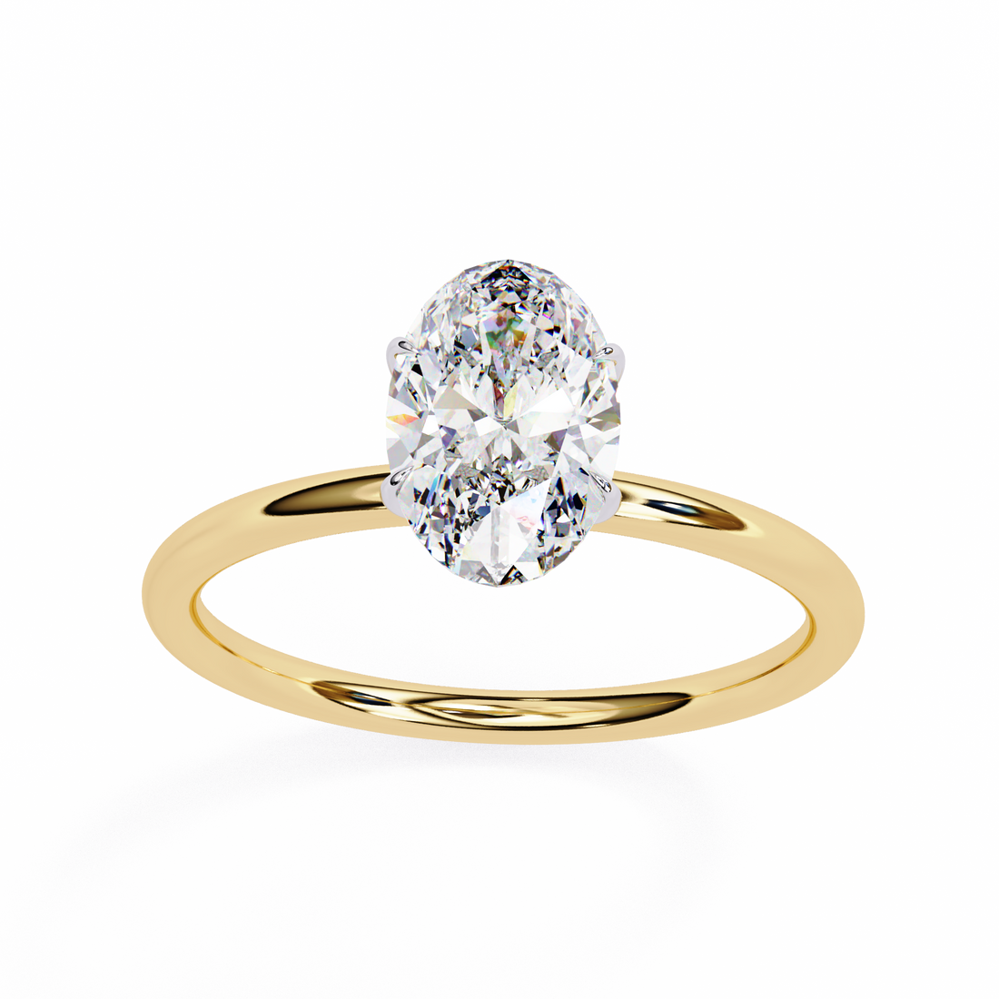 Queen Solitaire Ring