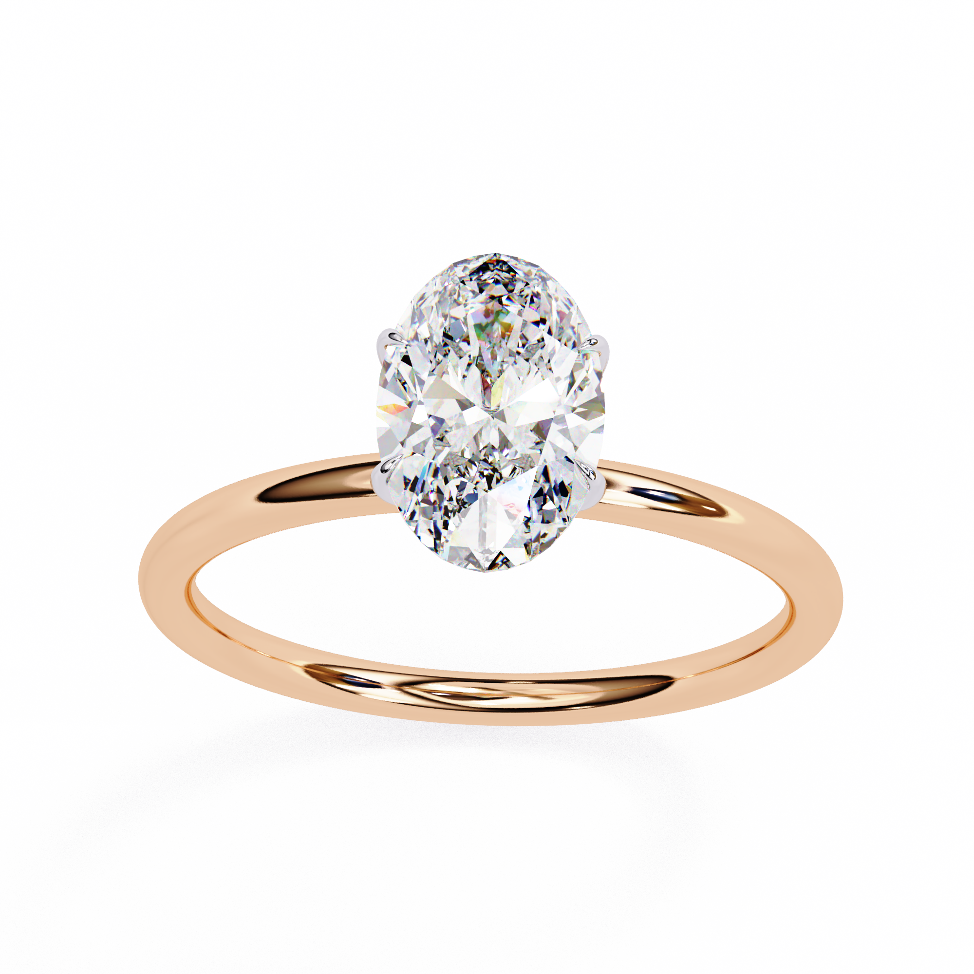 Queen Solitaire Ring