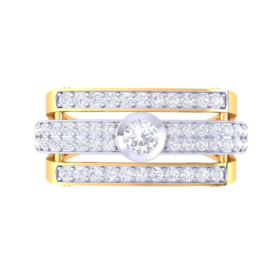 Sanders Diamond Mens Ring
