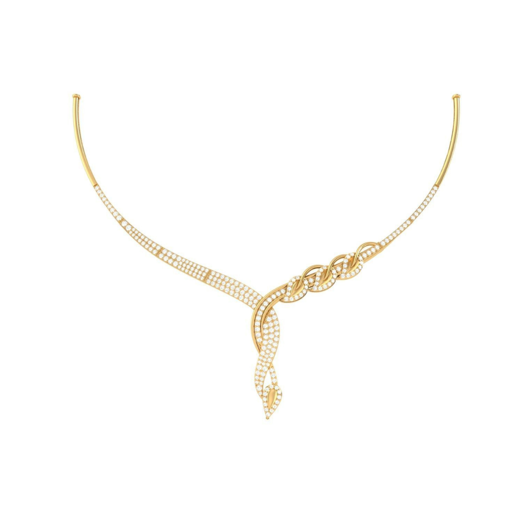 Lawrence Diamond Necklace