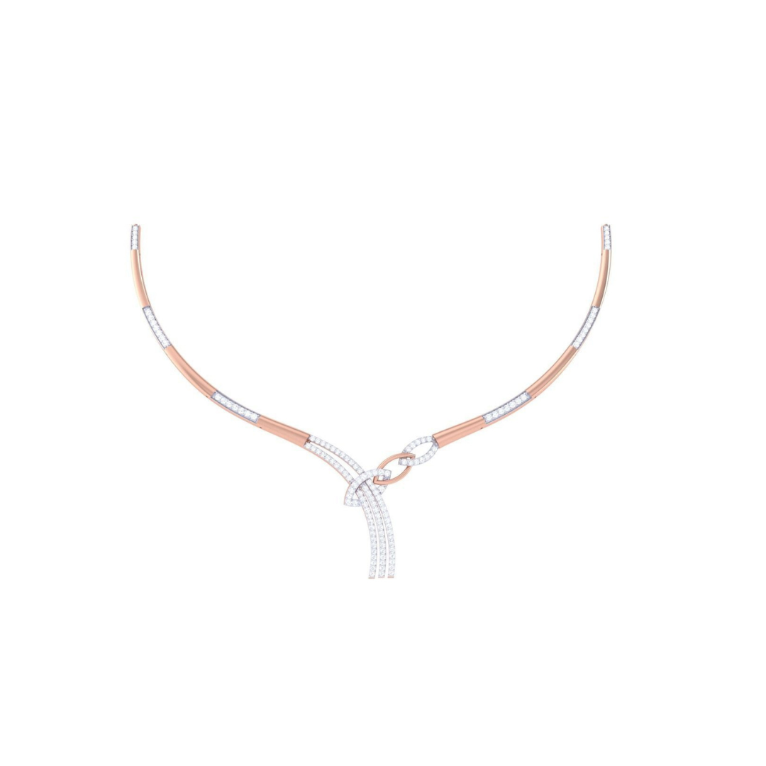 Katniss Diamond Necklace