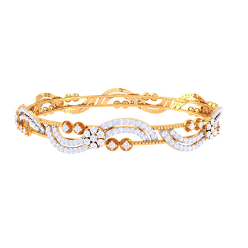Gwen Diamond Bangle