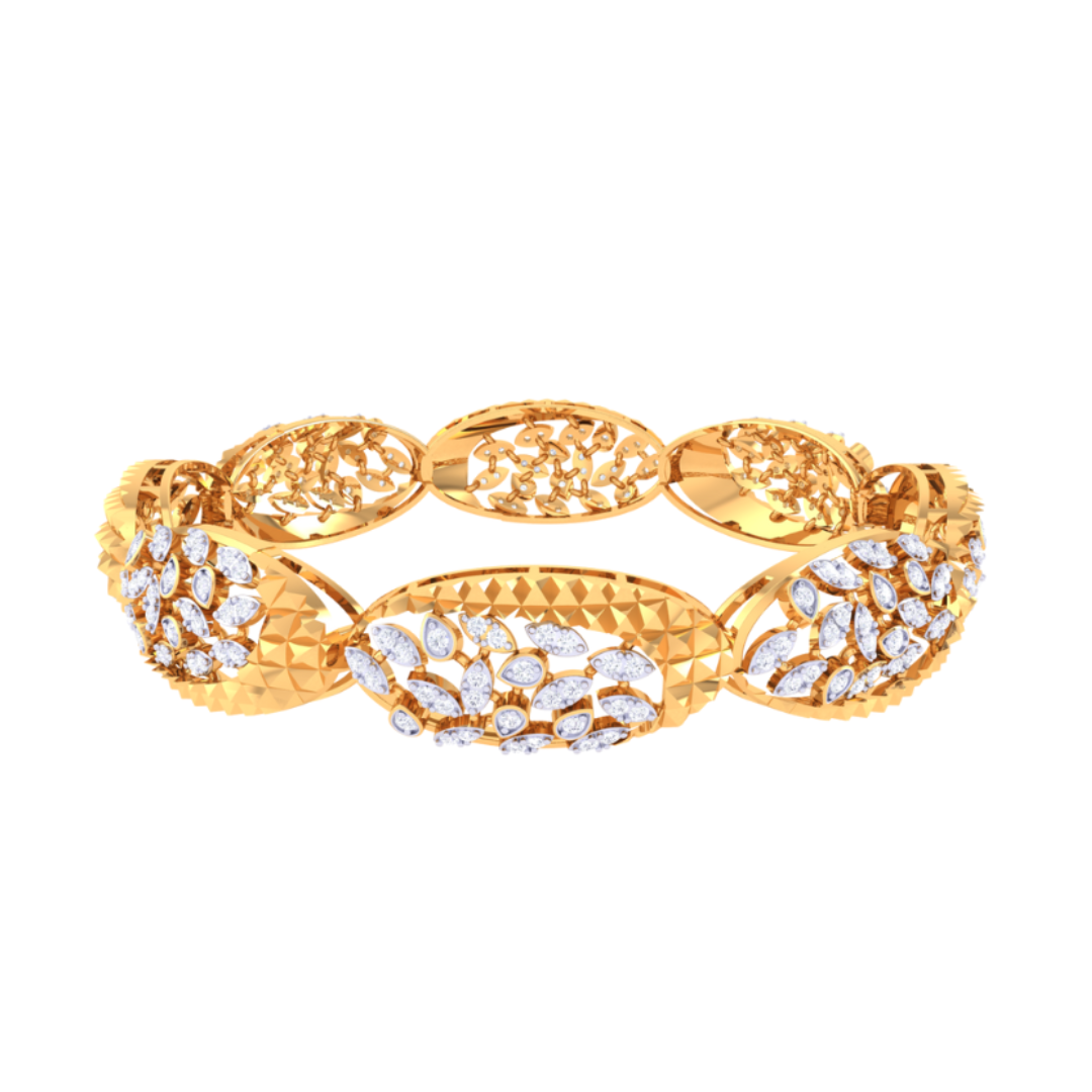 Whitney Diamond Bangle