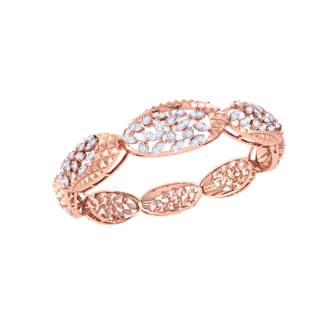 Whitney Diamond Bangle
